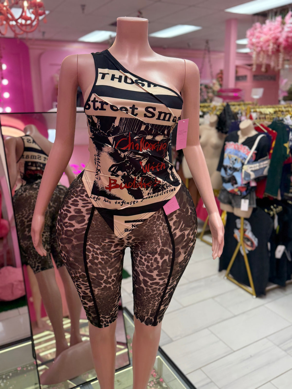 one shoulder plus chill top