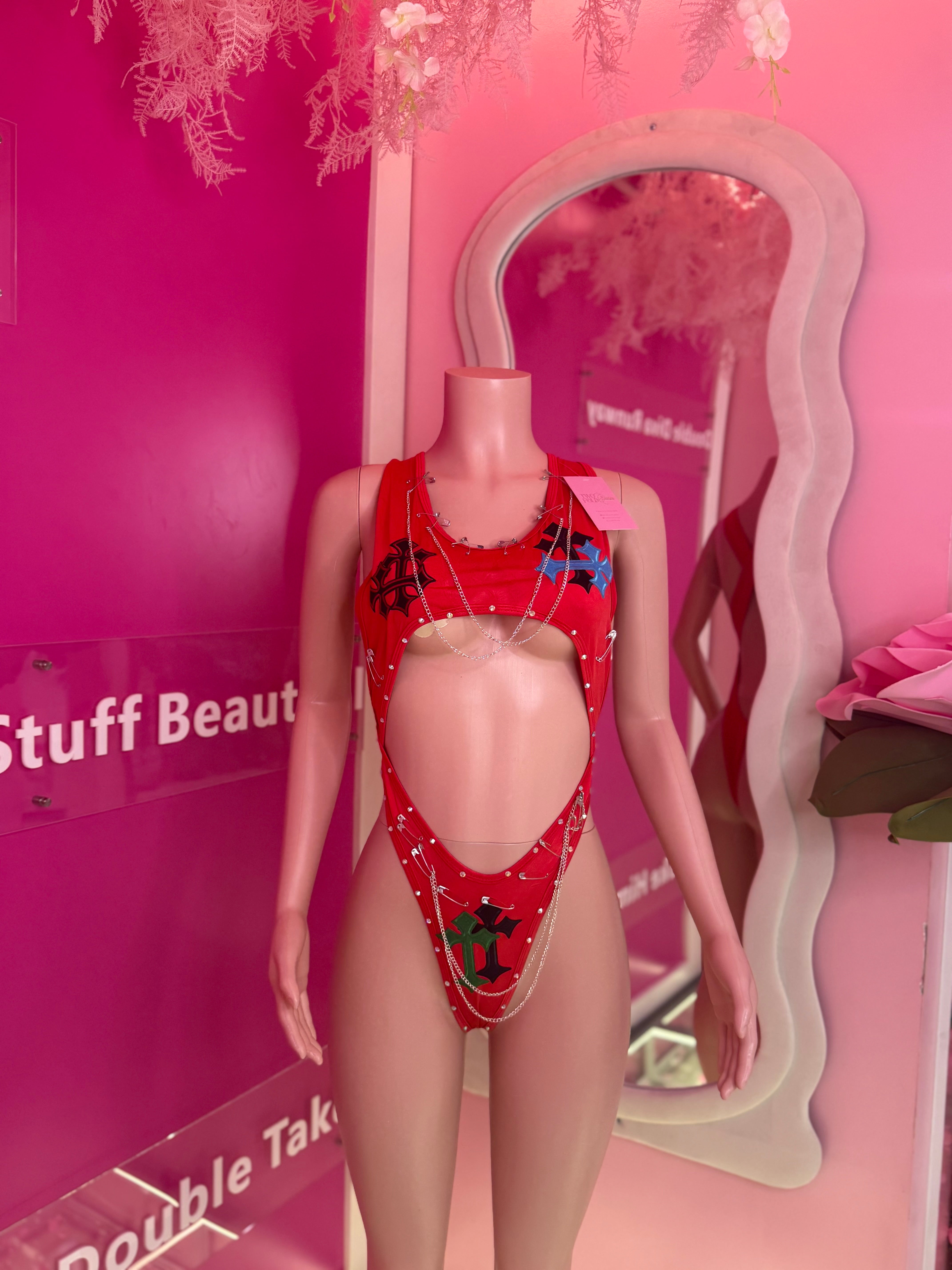 Double Cross dancewear outfit