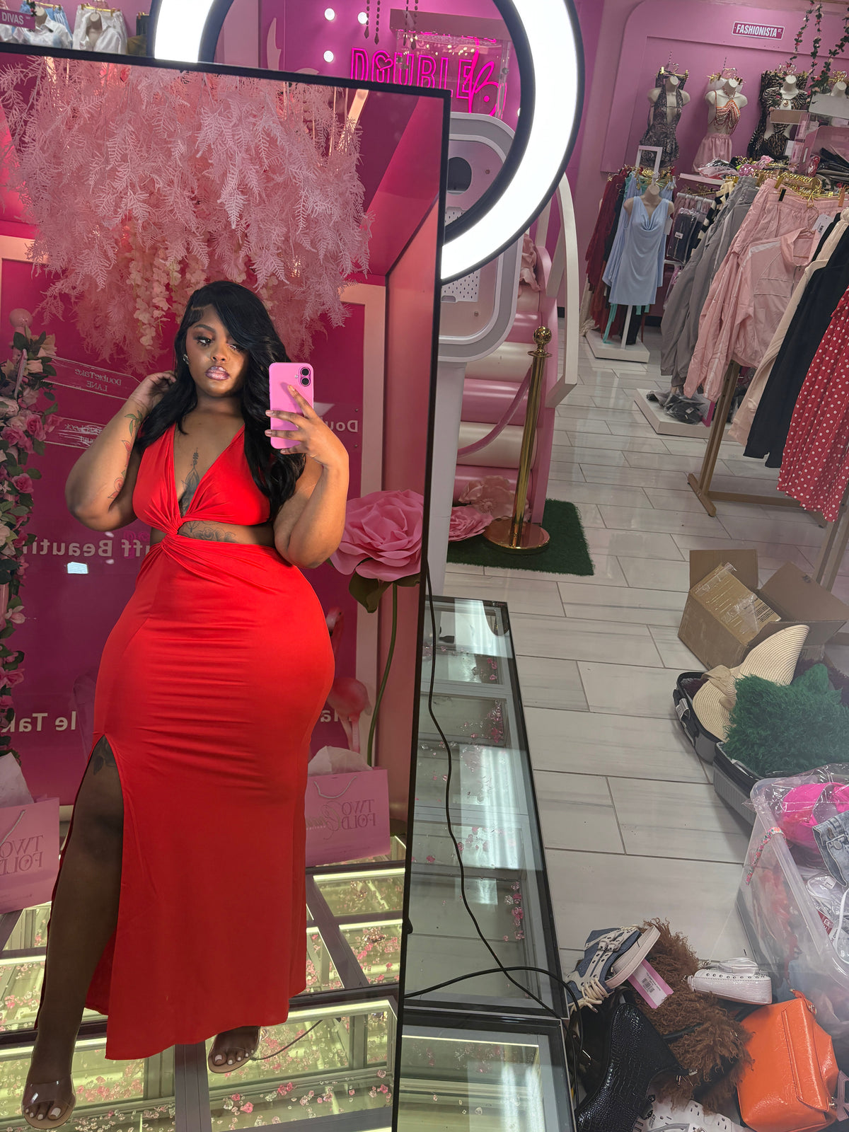 Body Language 2-Piece Dress