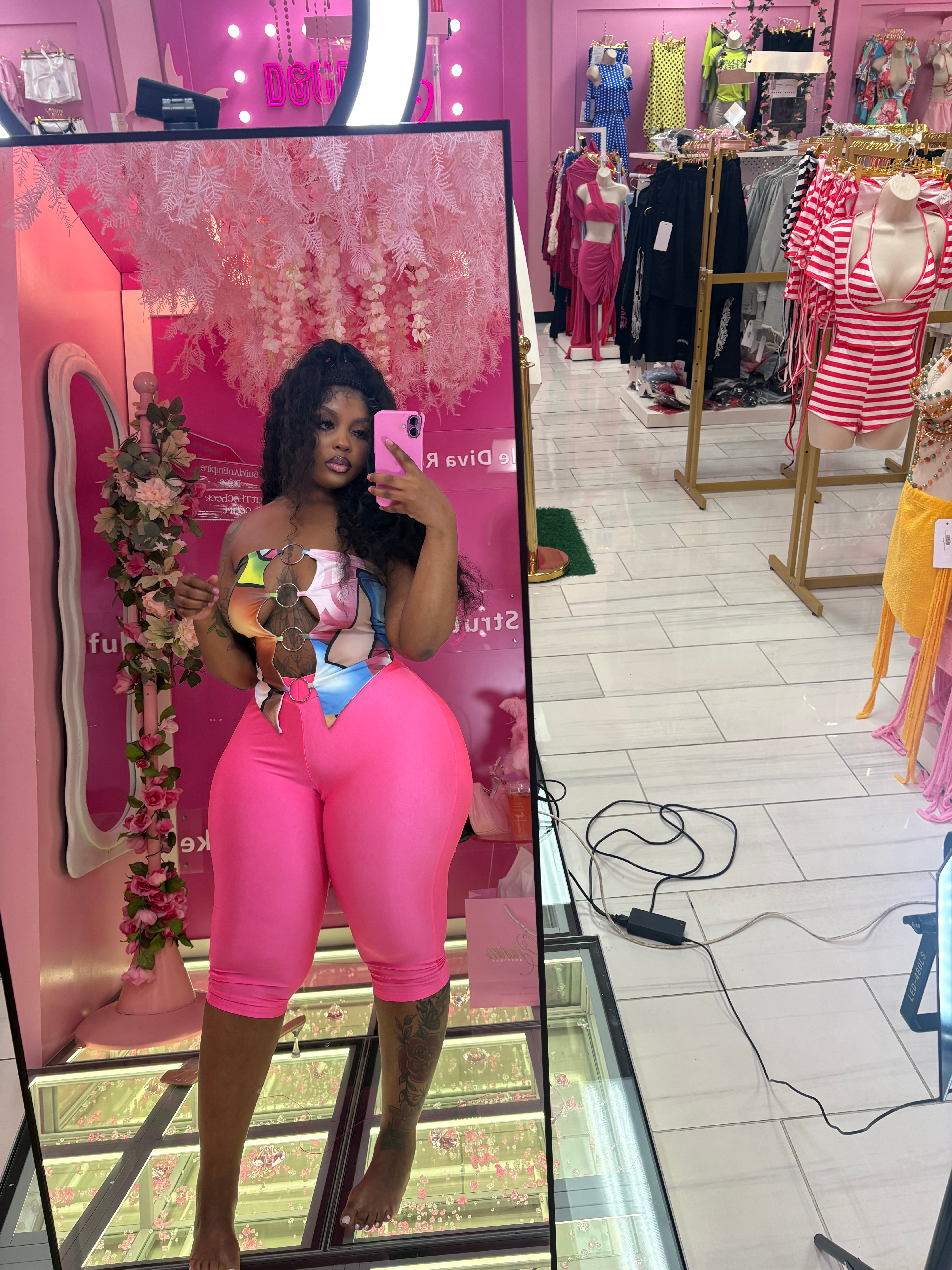 The Pretty Girl Capri Set