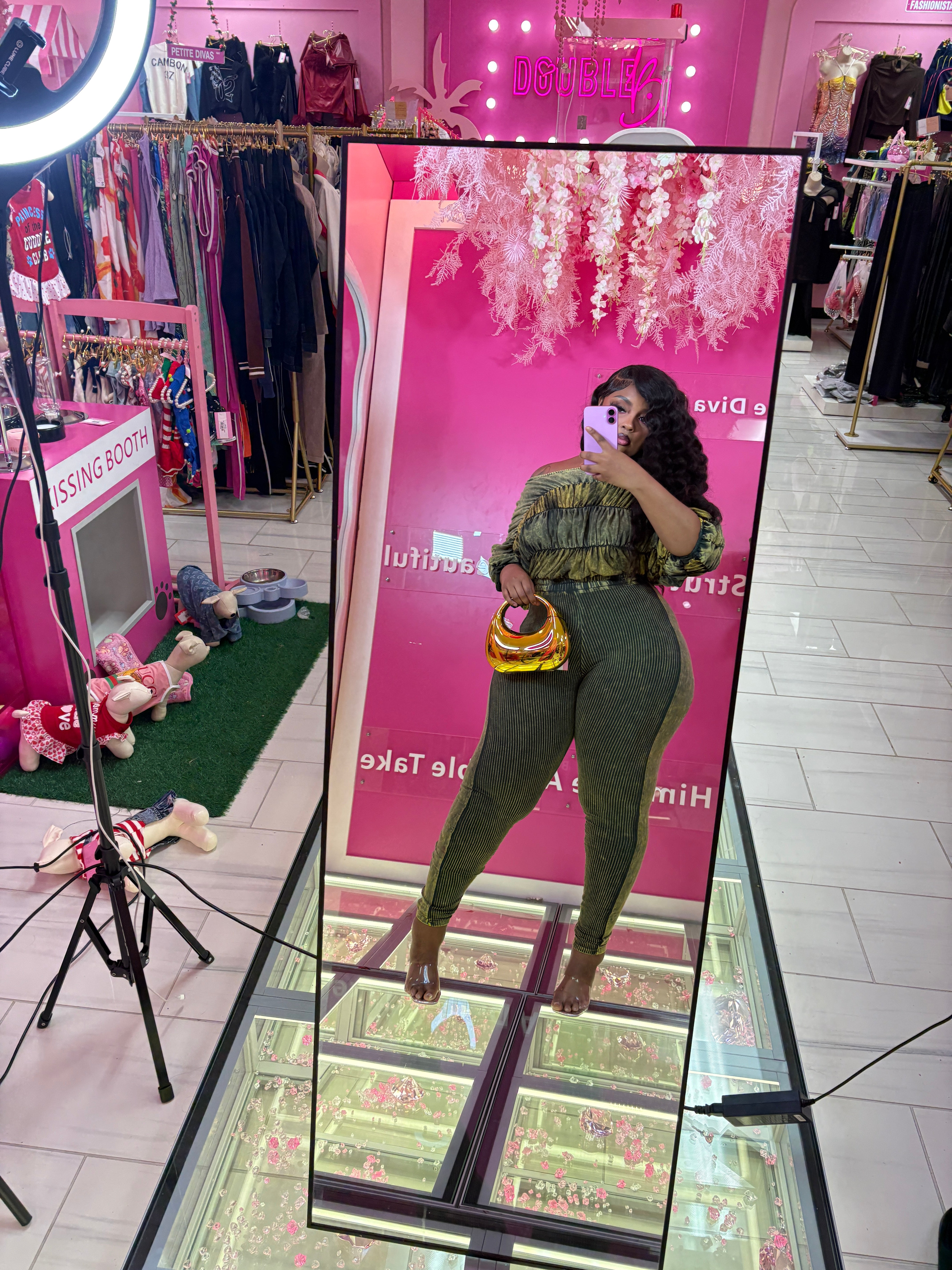 Scrunchy Washed Jumpsuit