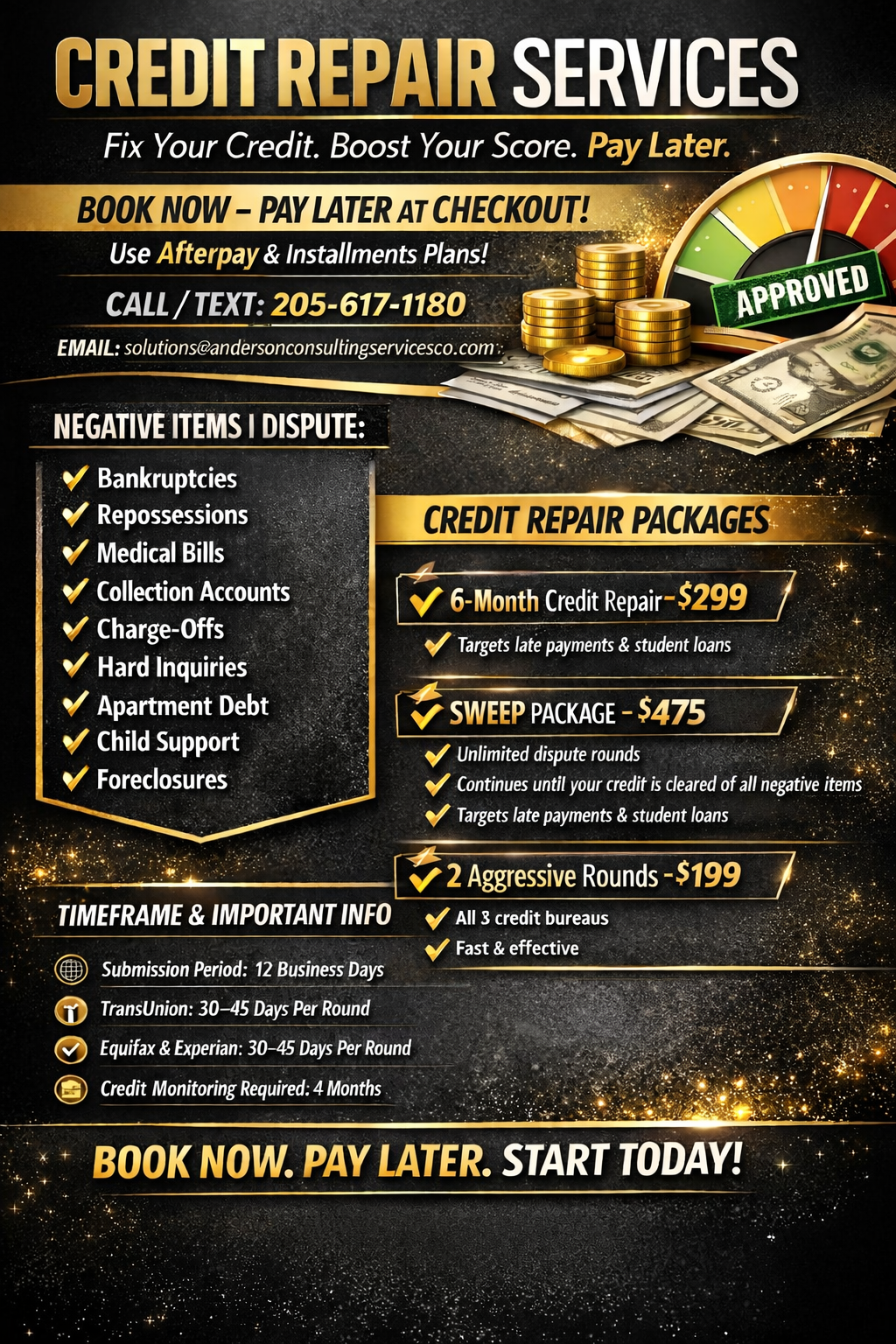6 month credit repair unlimited
