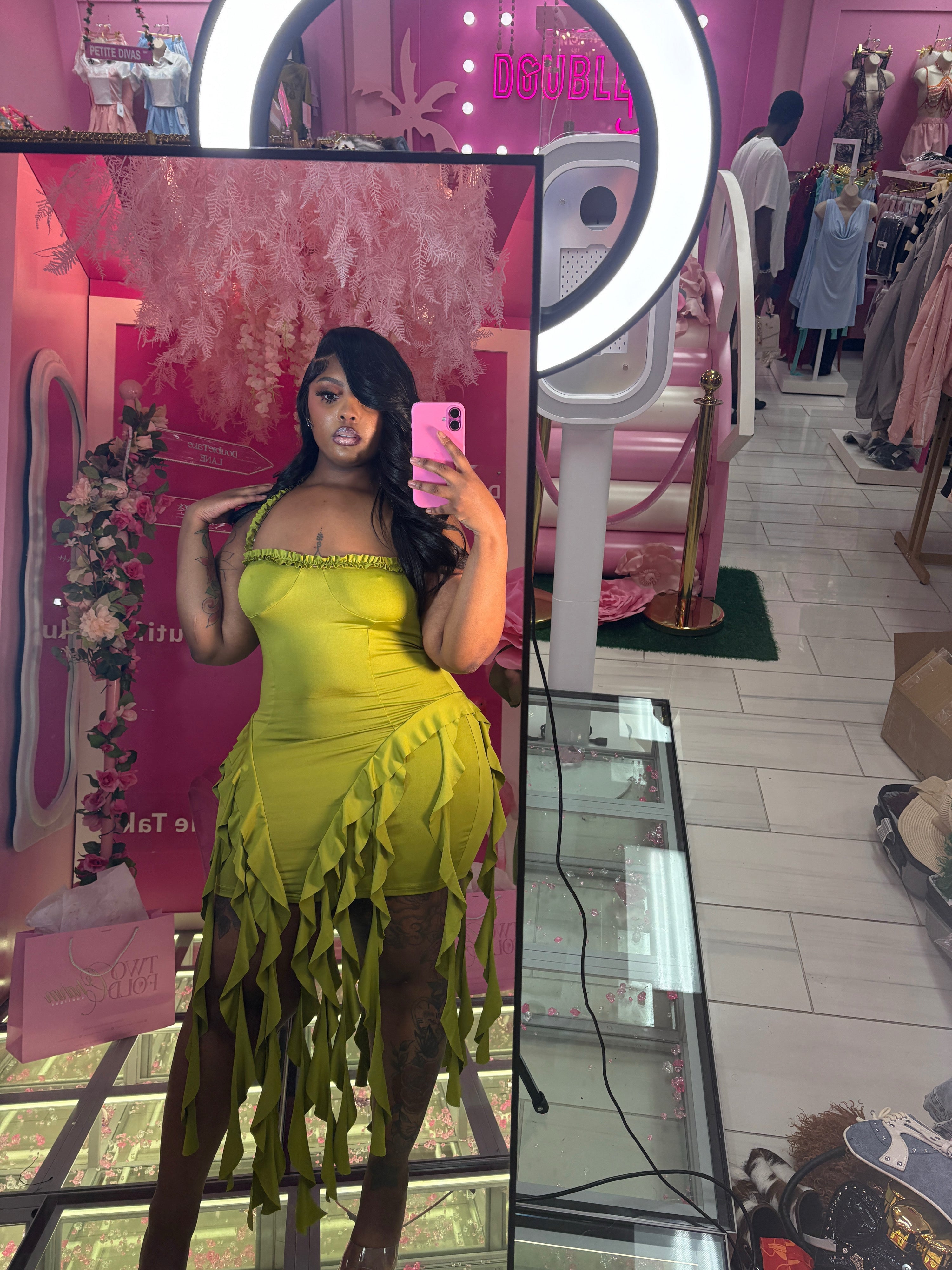 Spring Tyme Fiesta Ruffle Dress