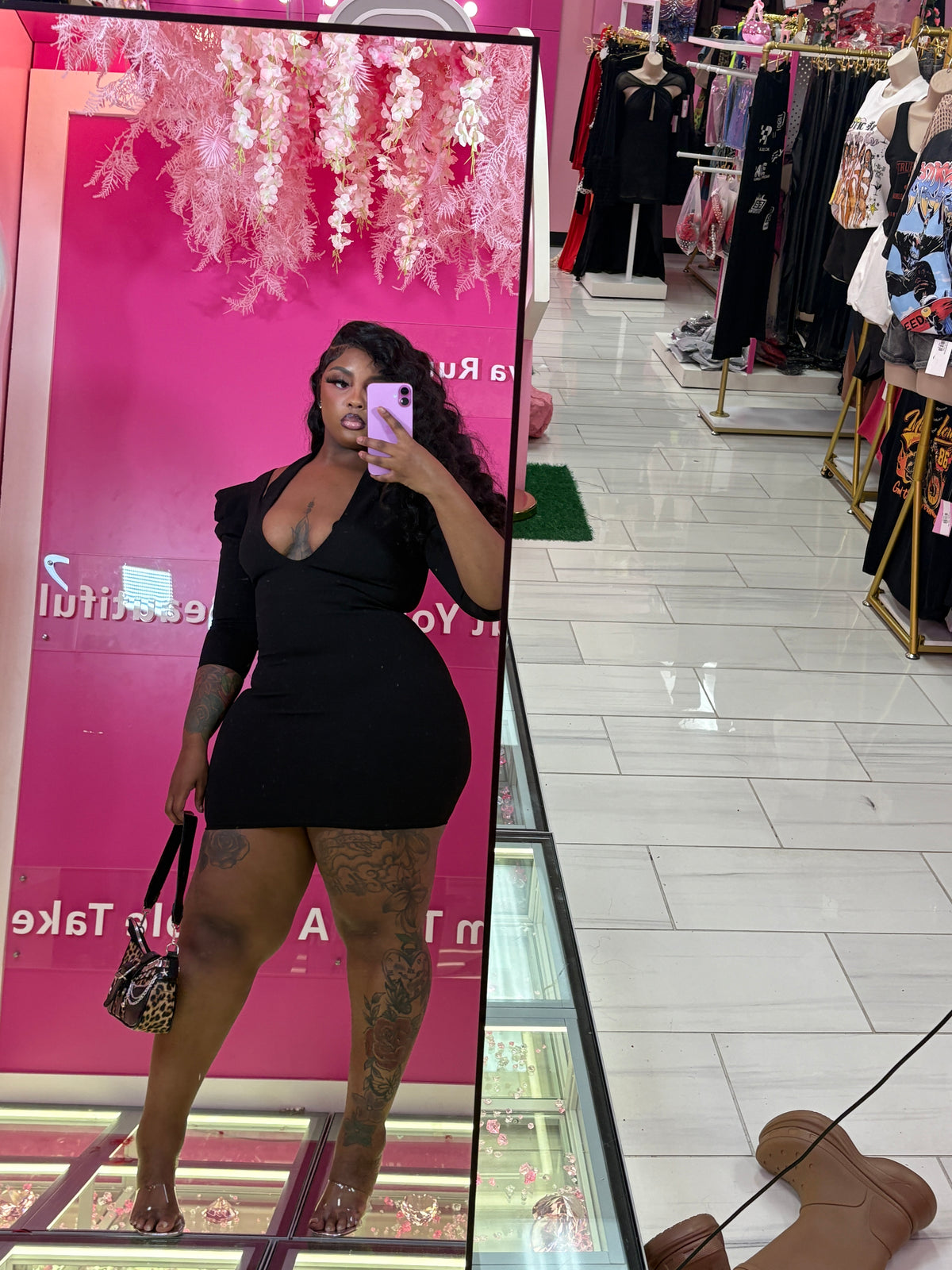 LBD V-Cut Date Night Dress