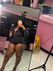 Nylon Jacket & Short Set