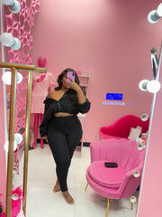 The chill vibes Jacket Set