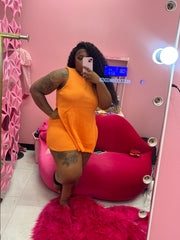 The sleeveless Knit short set
