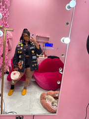 The Leather Shorts with Pockets