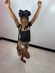 Cheetah shorts