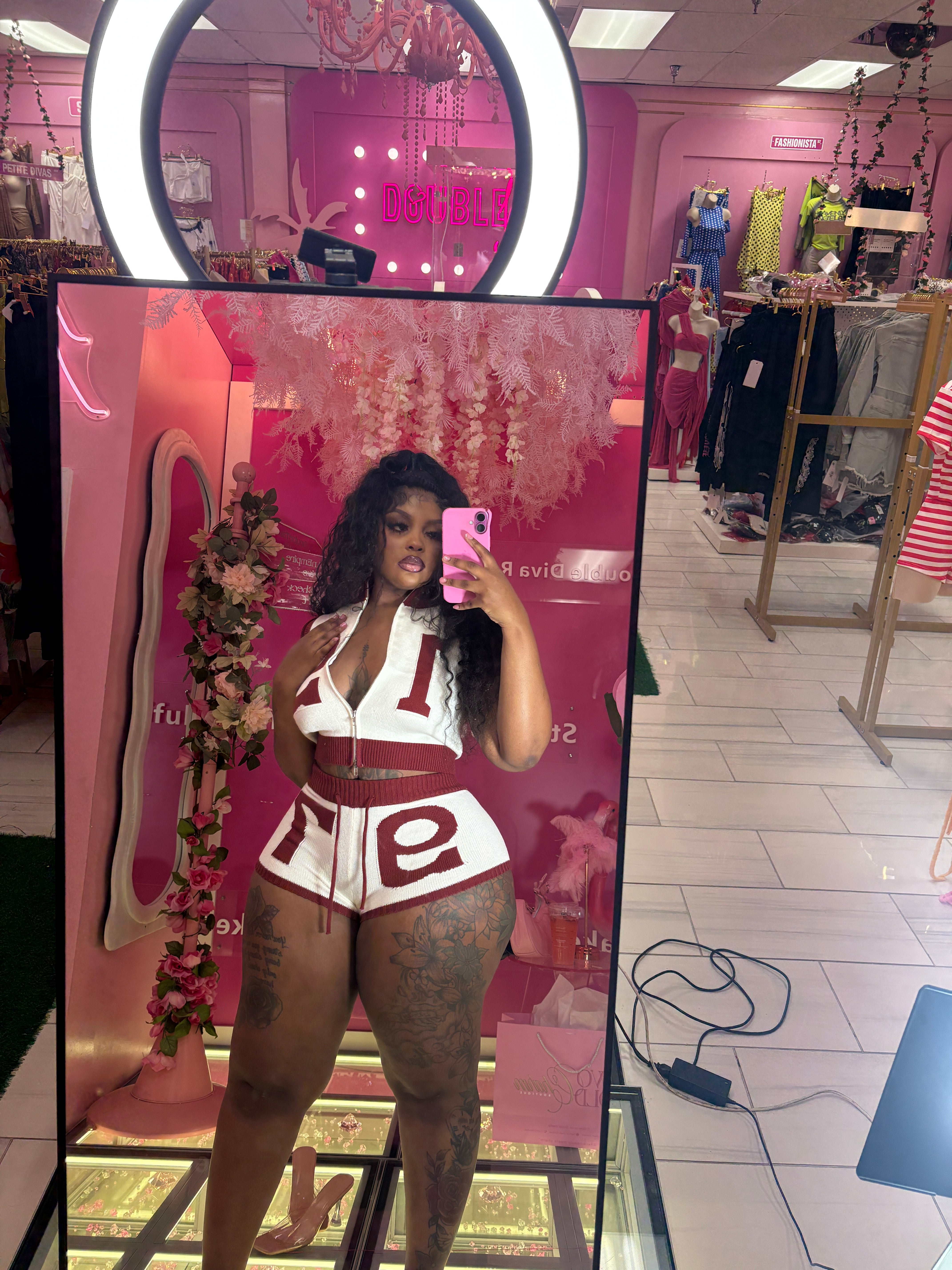 1997 Knit Short set