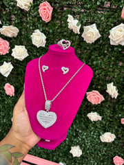 Open Heart Necklace