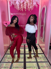 Cold Shoulder Couture Jumpsuit