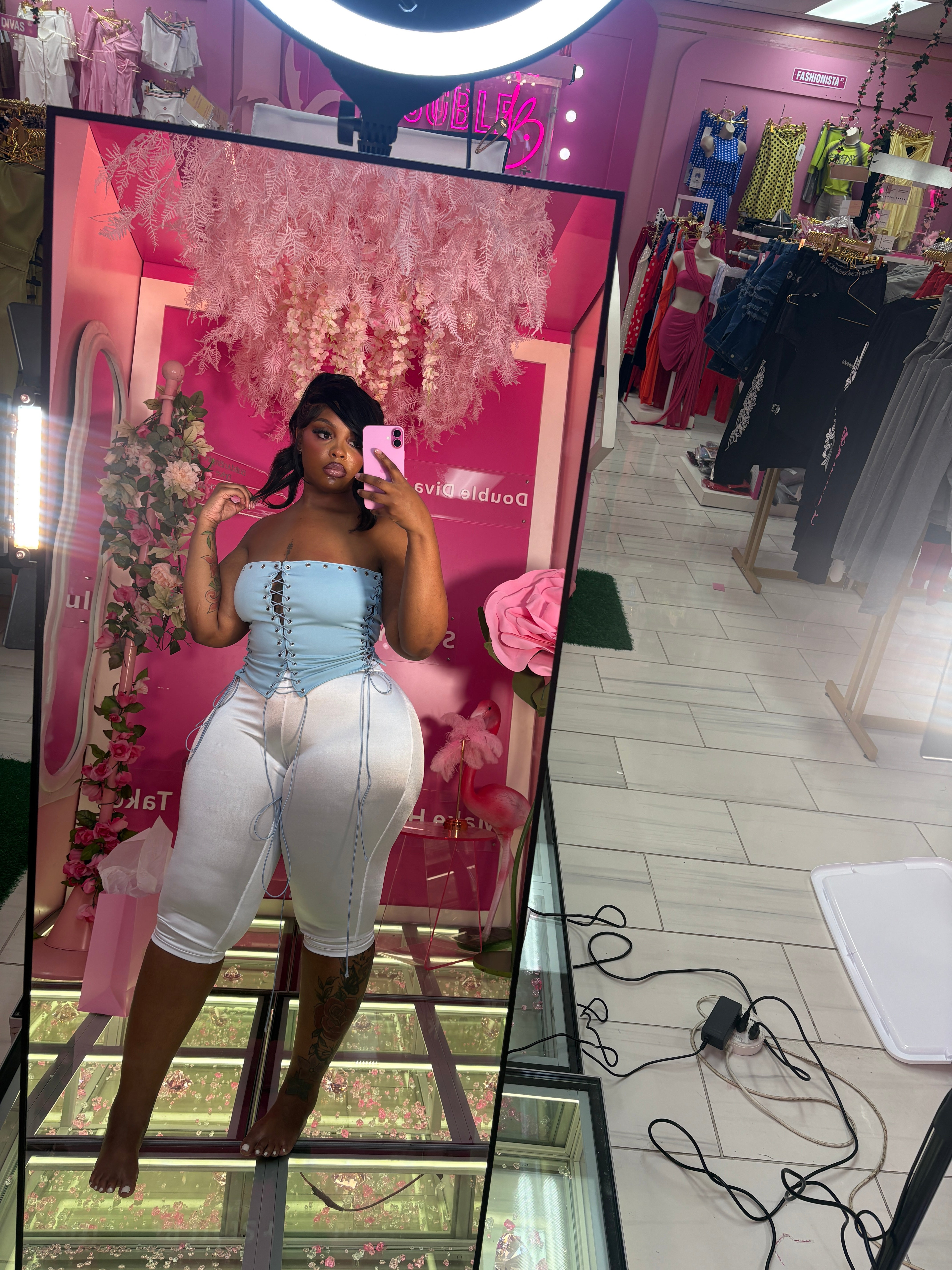The Pretty Girl Rock Capri set
