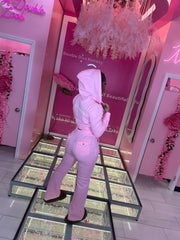 Trueeey Cargo Stacked Pants Set