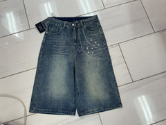 Starry Sky Denim Shorts