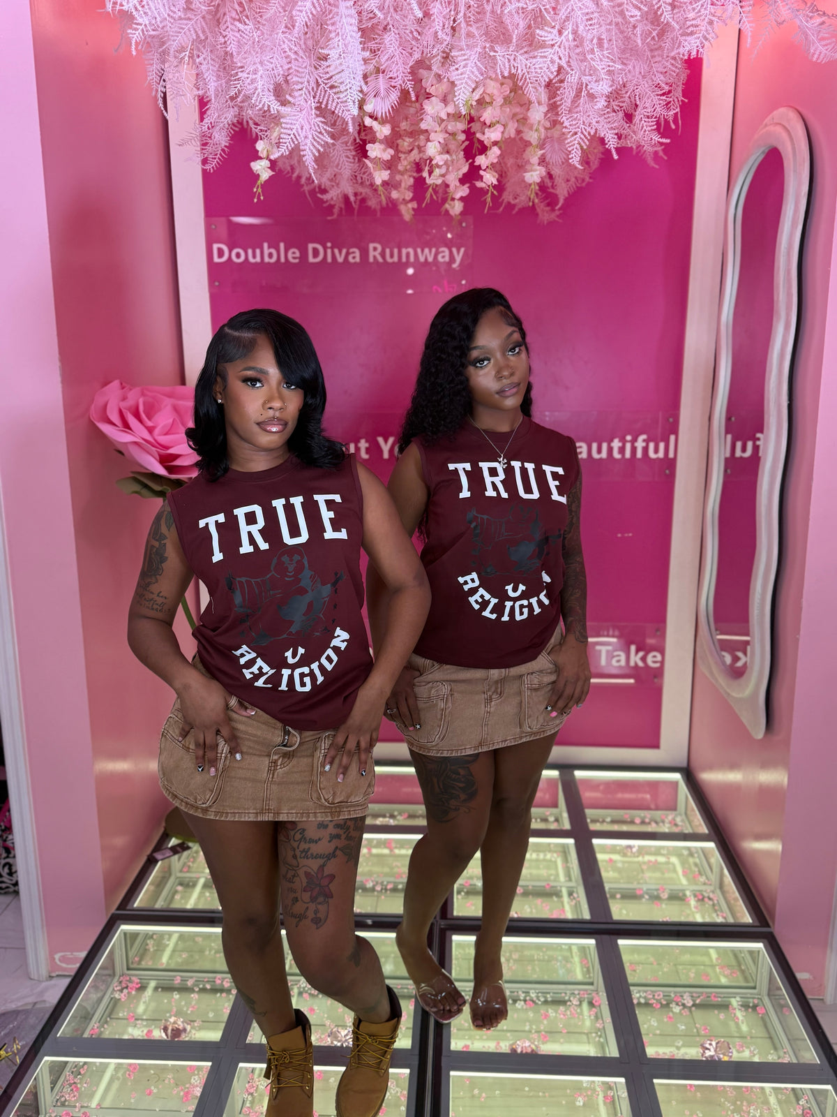 True Logo Sleeveless Tee