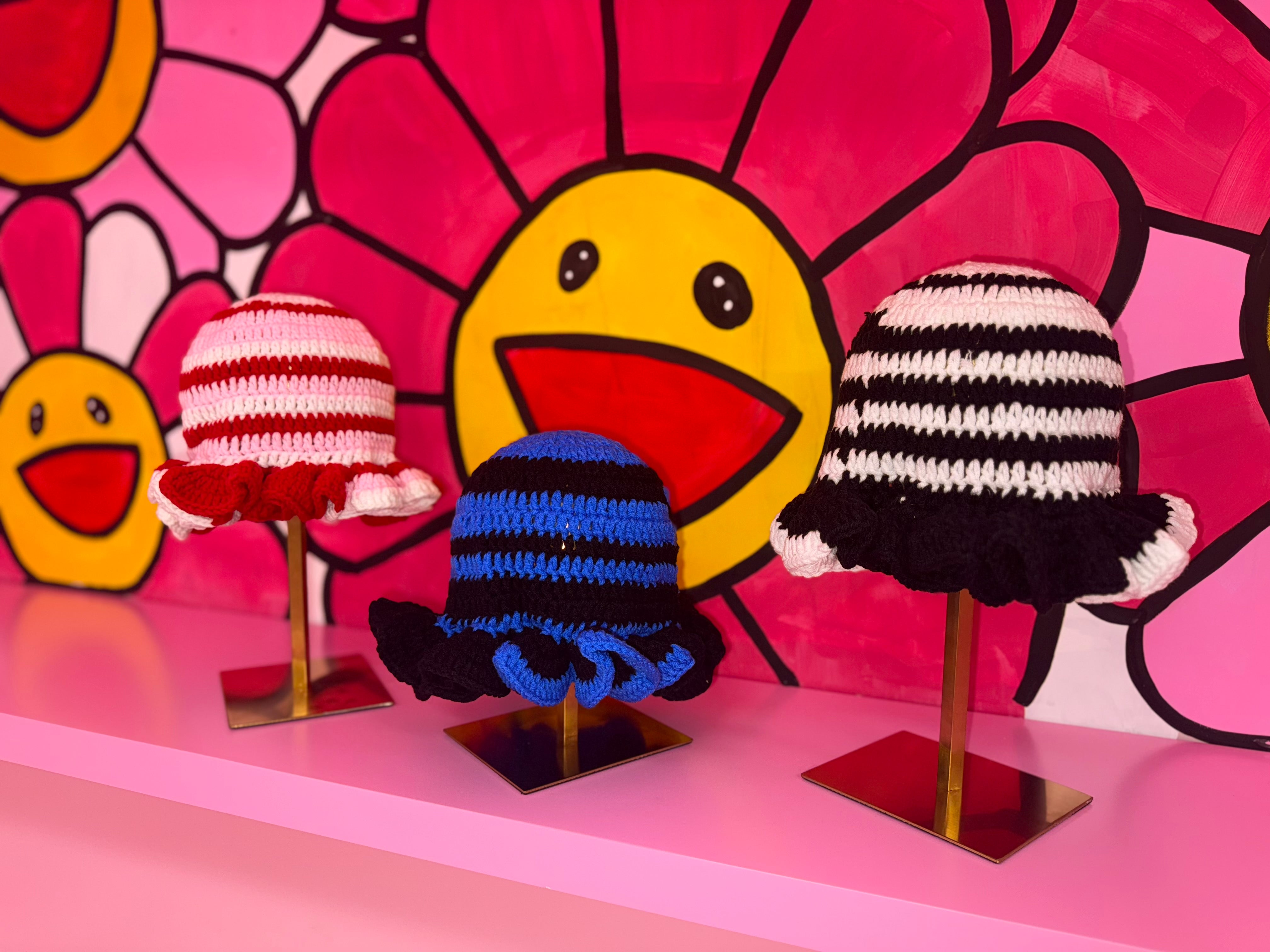 Knit Floppy Hats