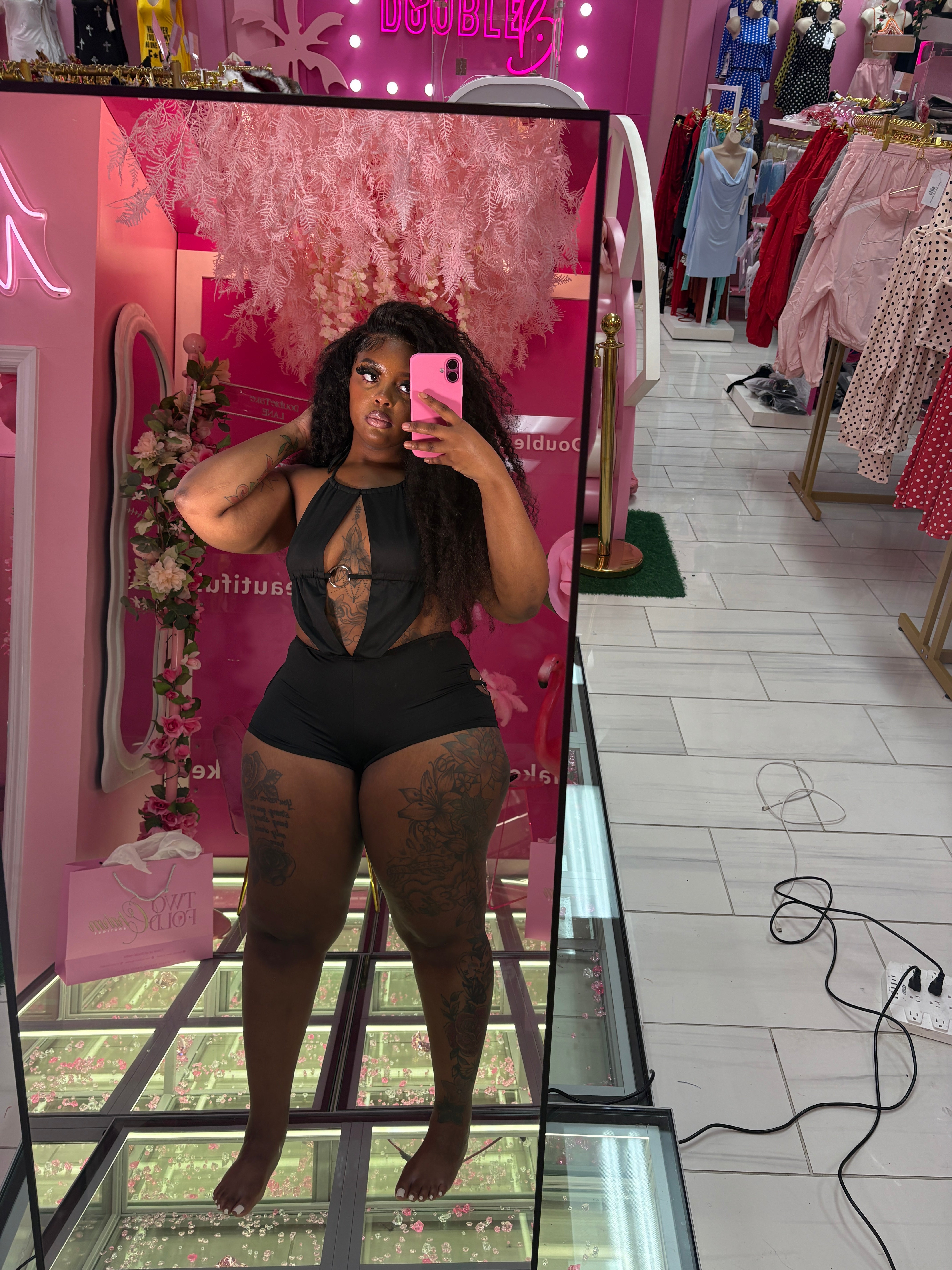 Midnight Temptation Romper