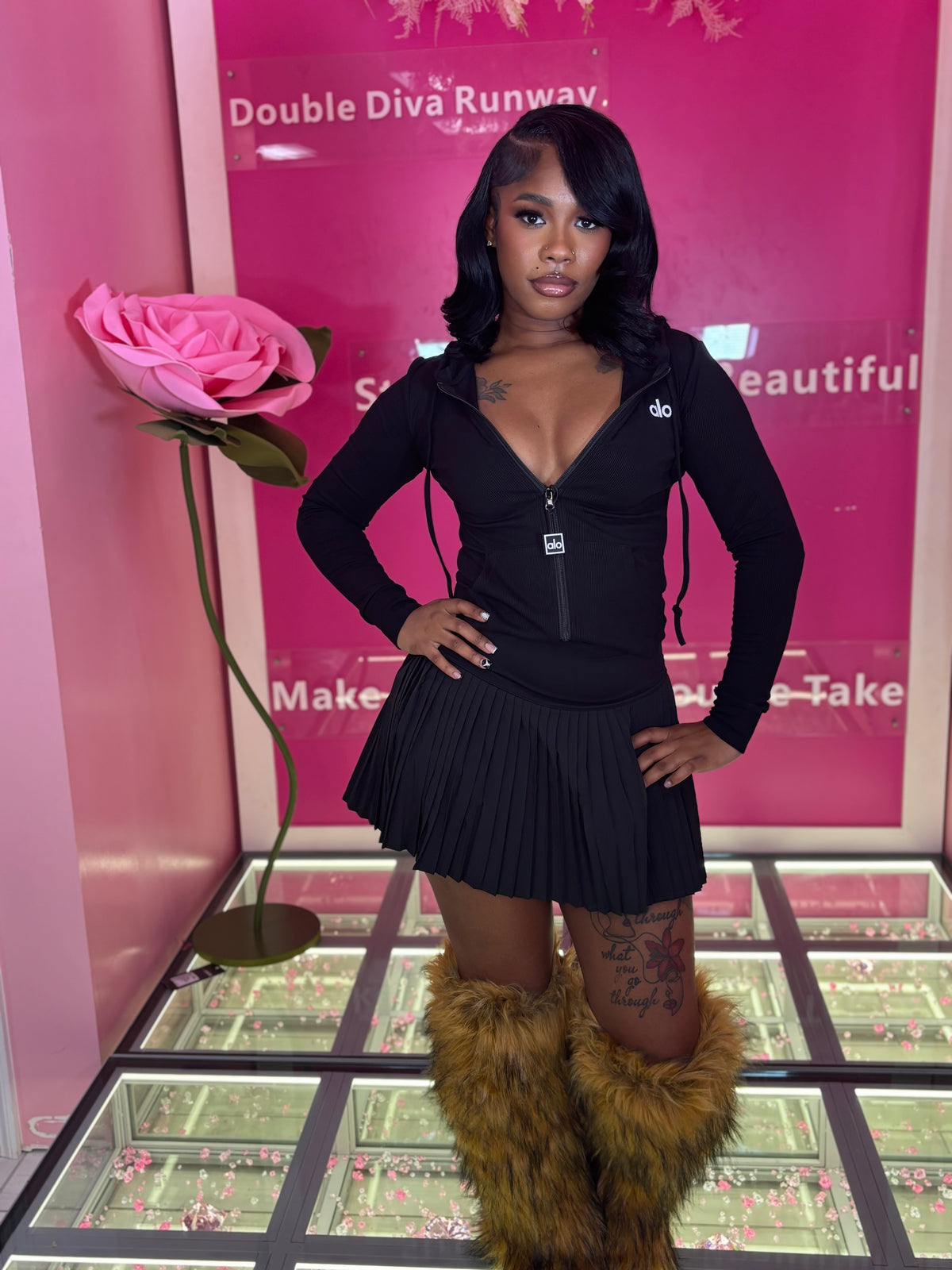 The Alo Jacket Skirt Set