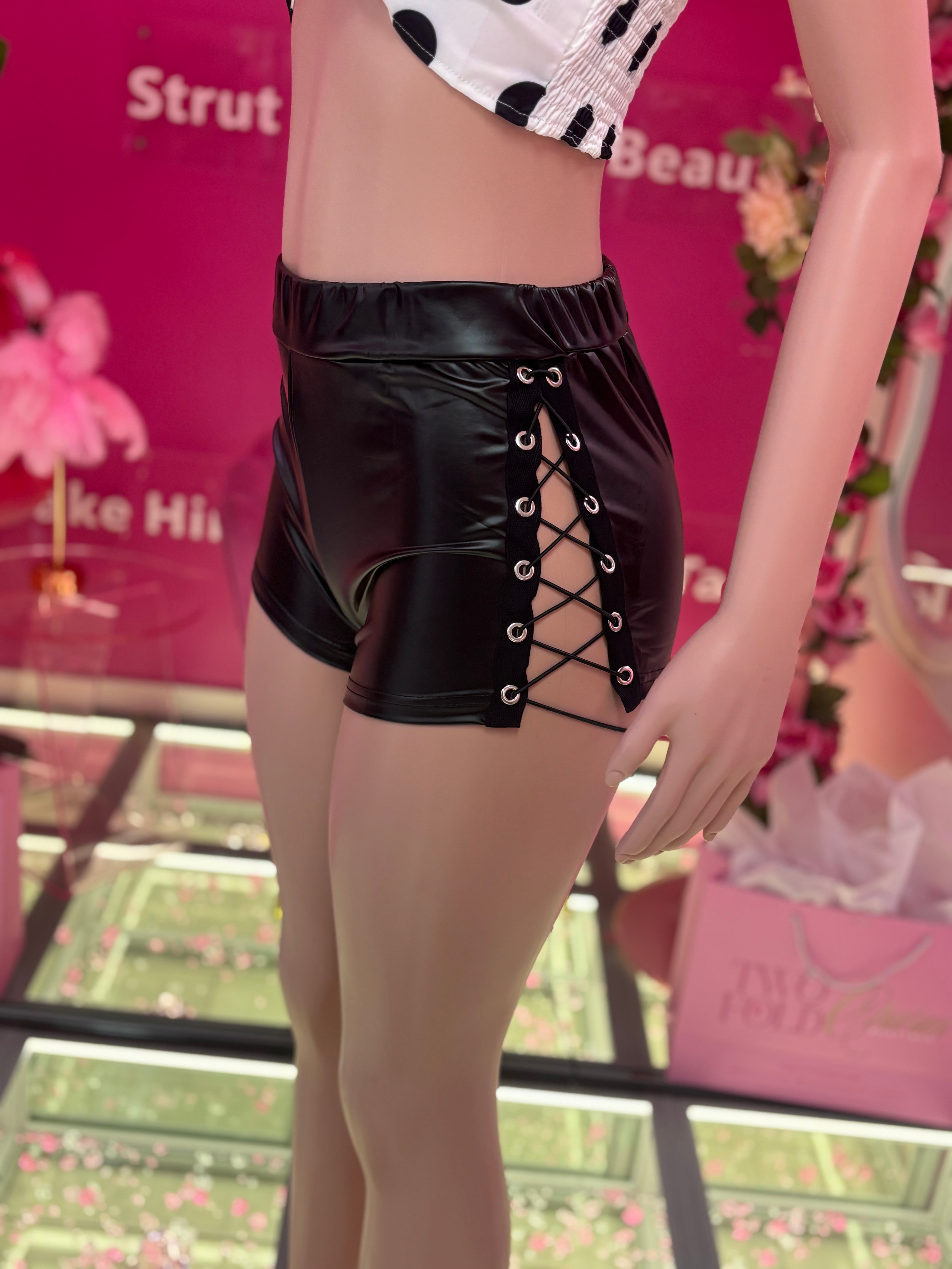 The Lace Me Up Shorts