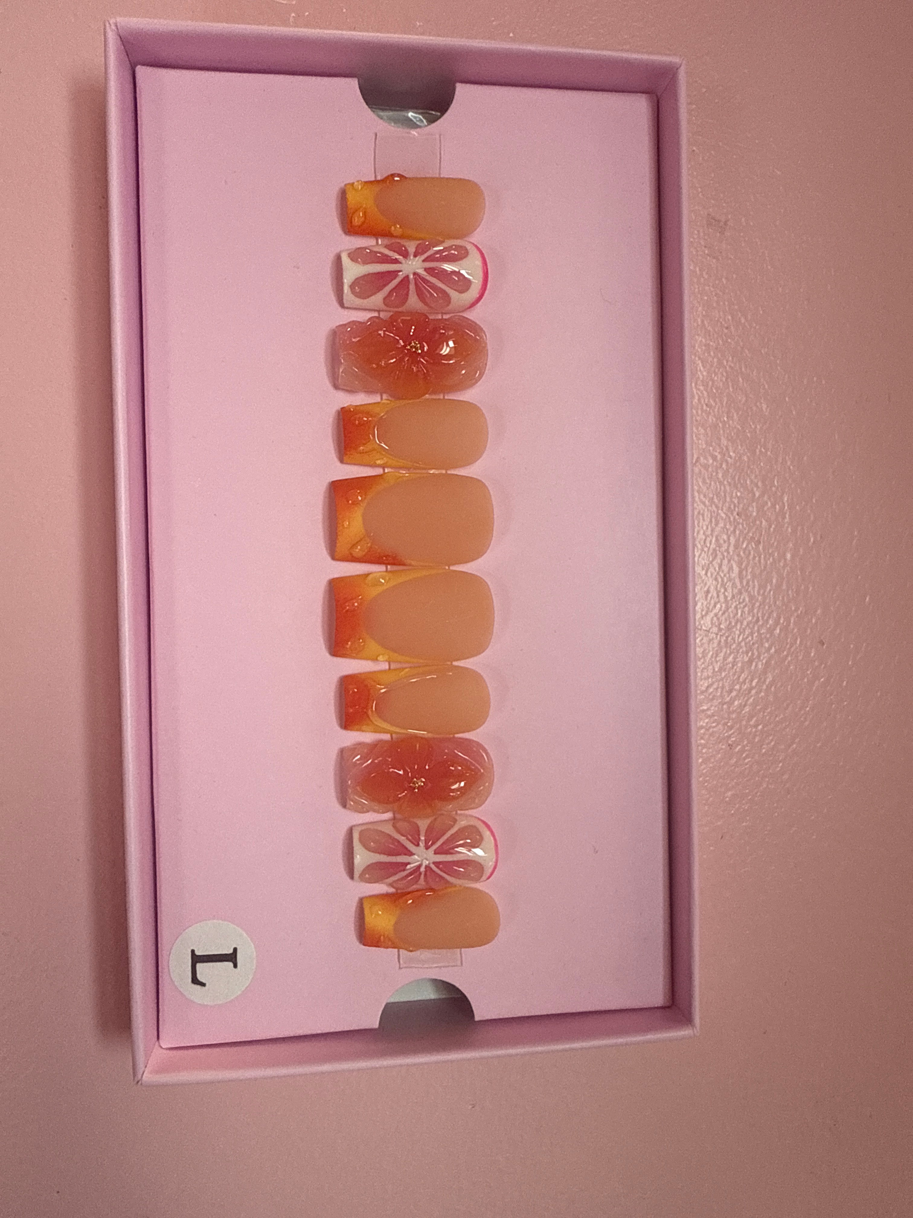 Custom Charmer Press On Nails