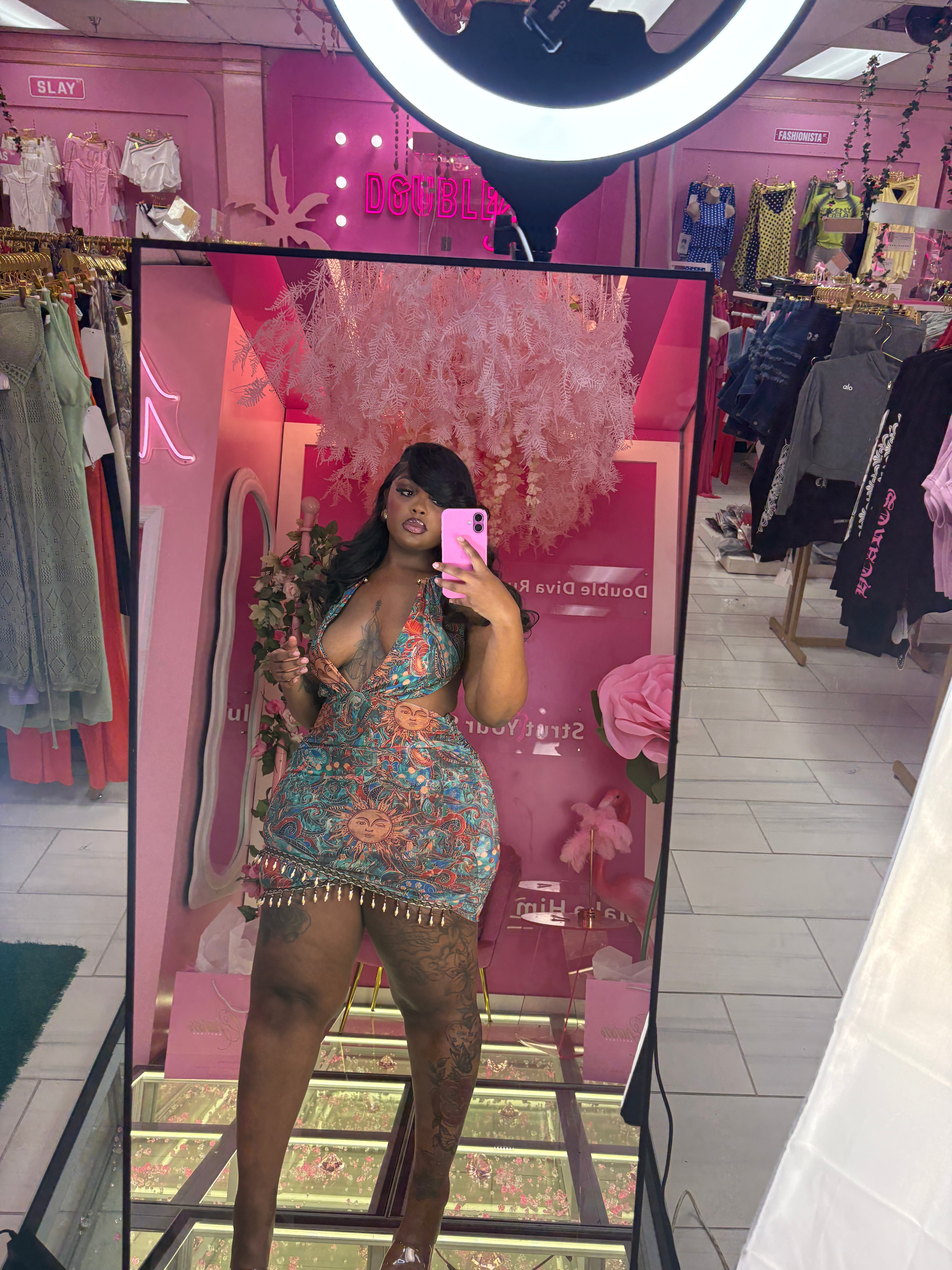 Tulum Nights Halter Dress