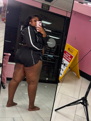 Nylon Jacket & Short Set
