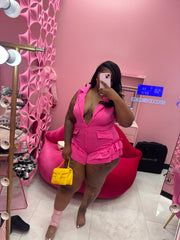The Glamour One Piece Ruffle Suit