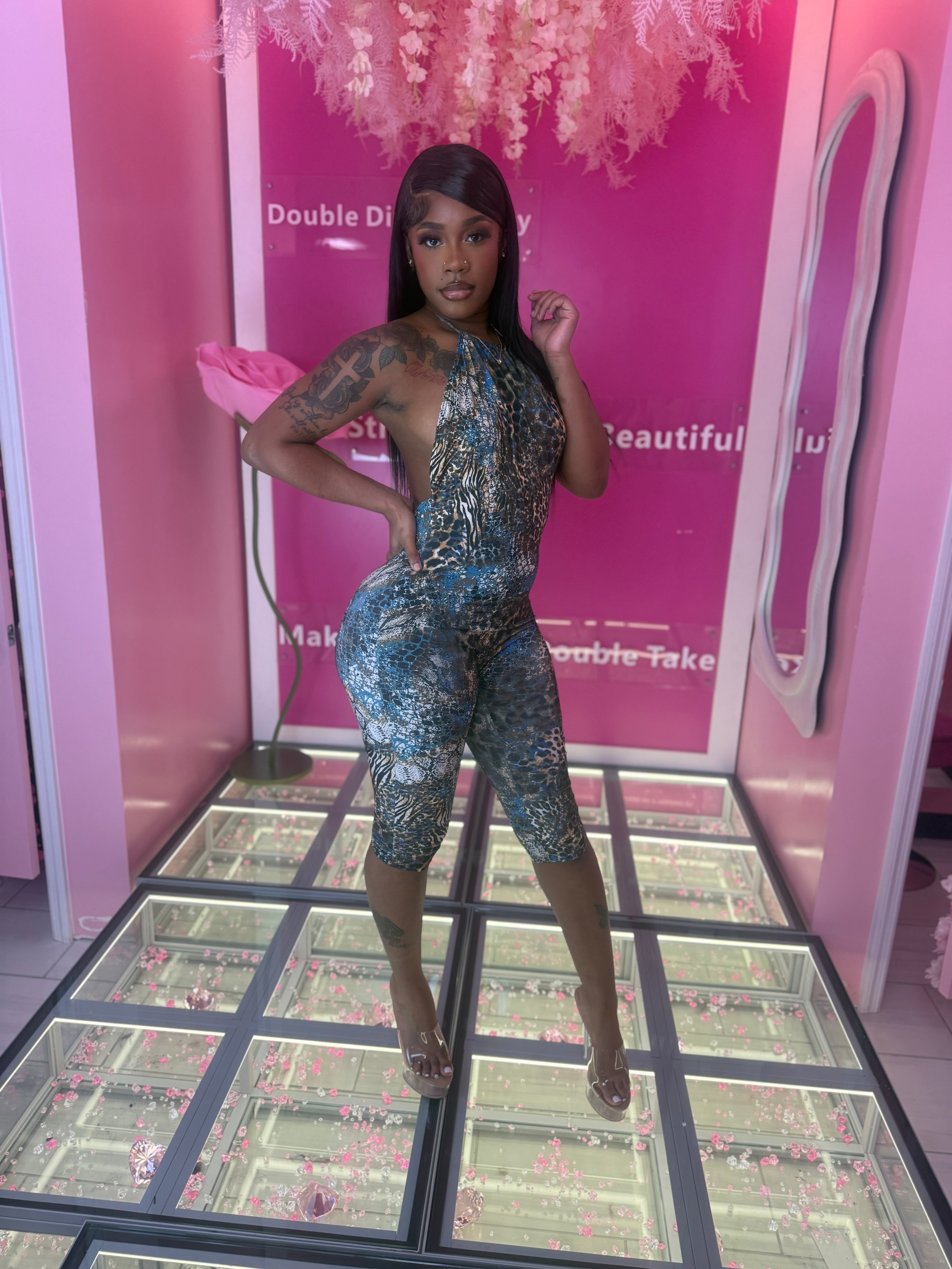 Jungle Life Halter Jumper