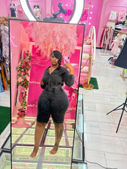 The Stone Wash Capri Set