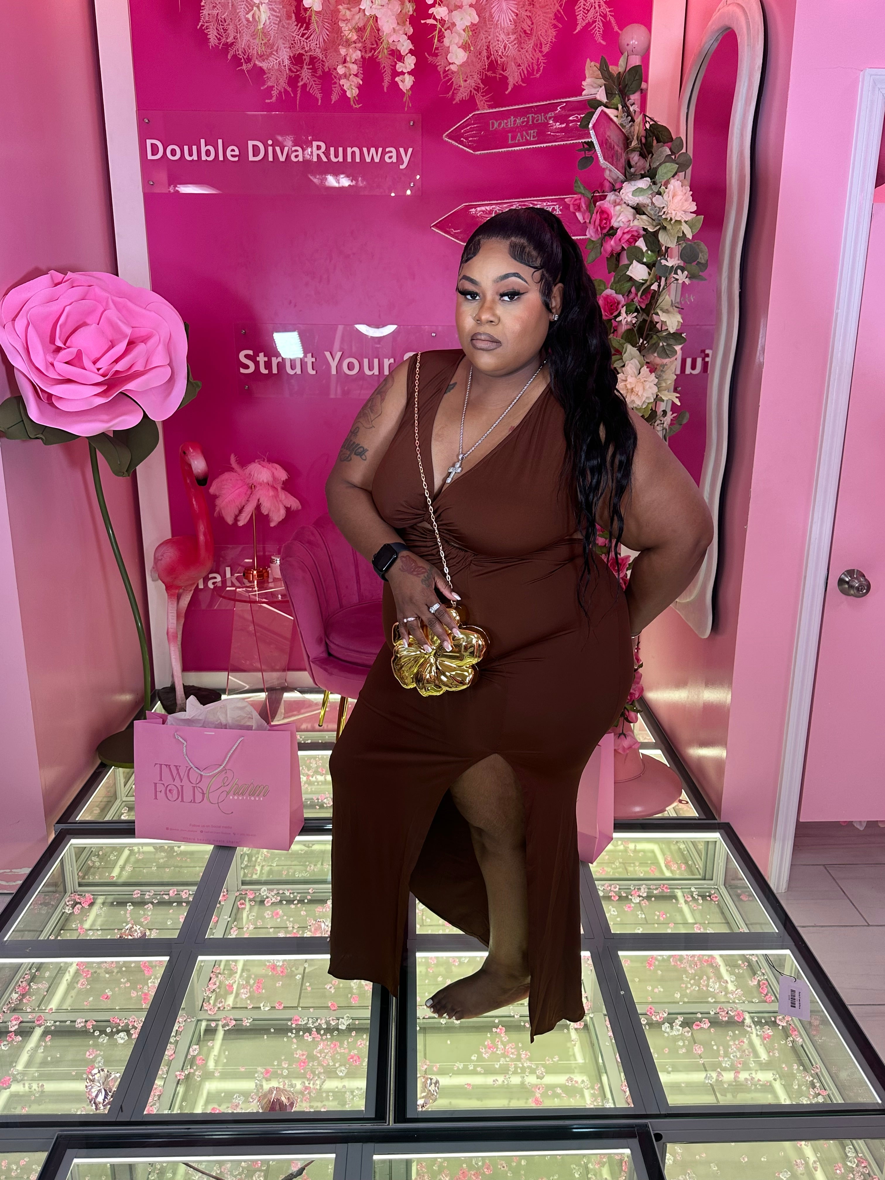 Body Language 2-Piece Dress