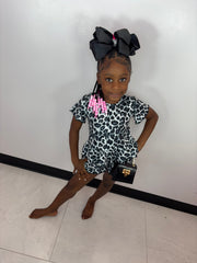 Kids 2 Piece Cheetah Set