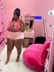 The Fur Cutesy Short Set