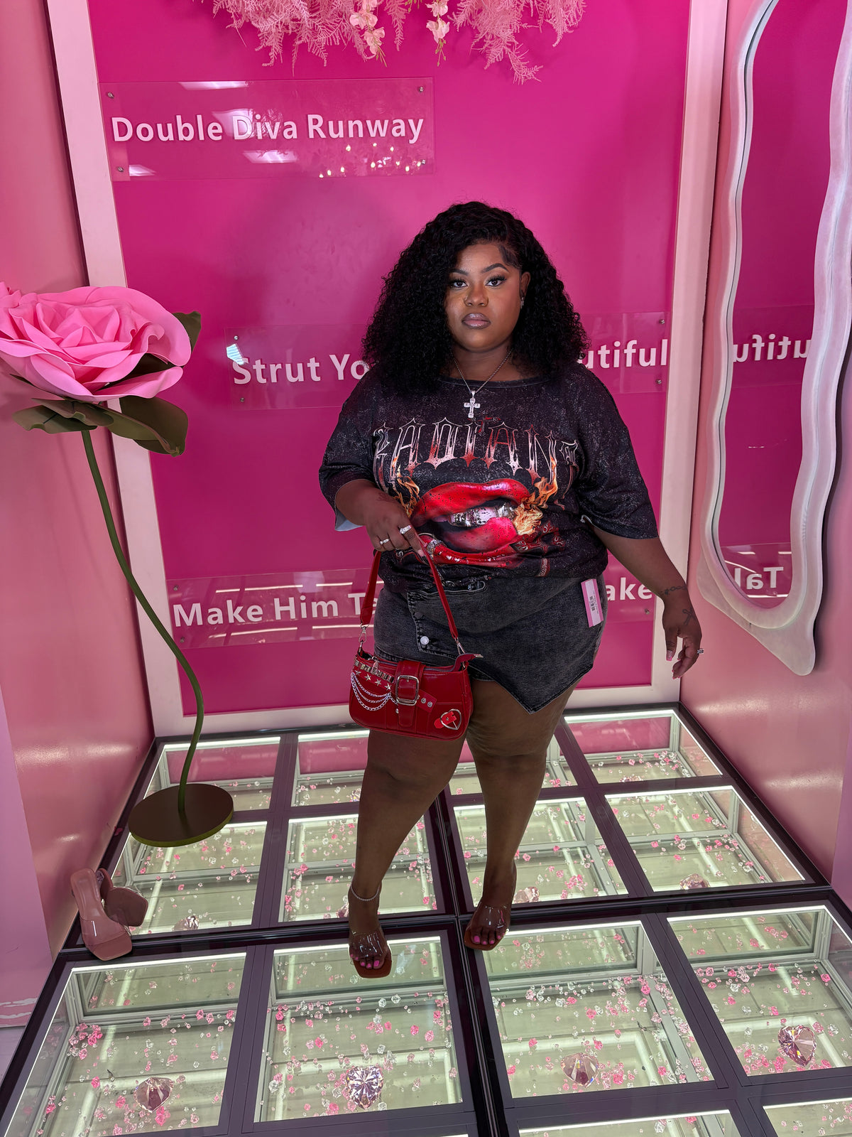 The Chrome Lip Plus Tee