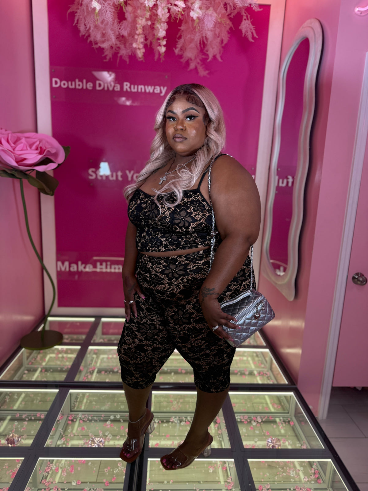 The Lacey Skin Plus Capri Set