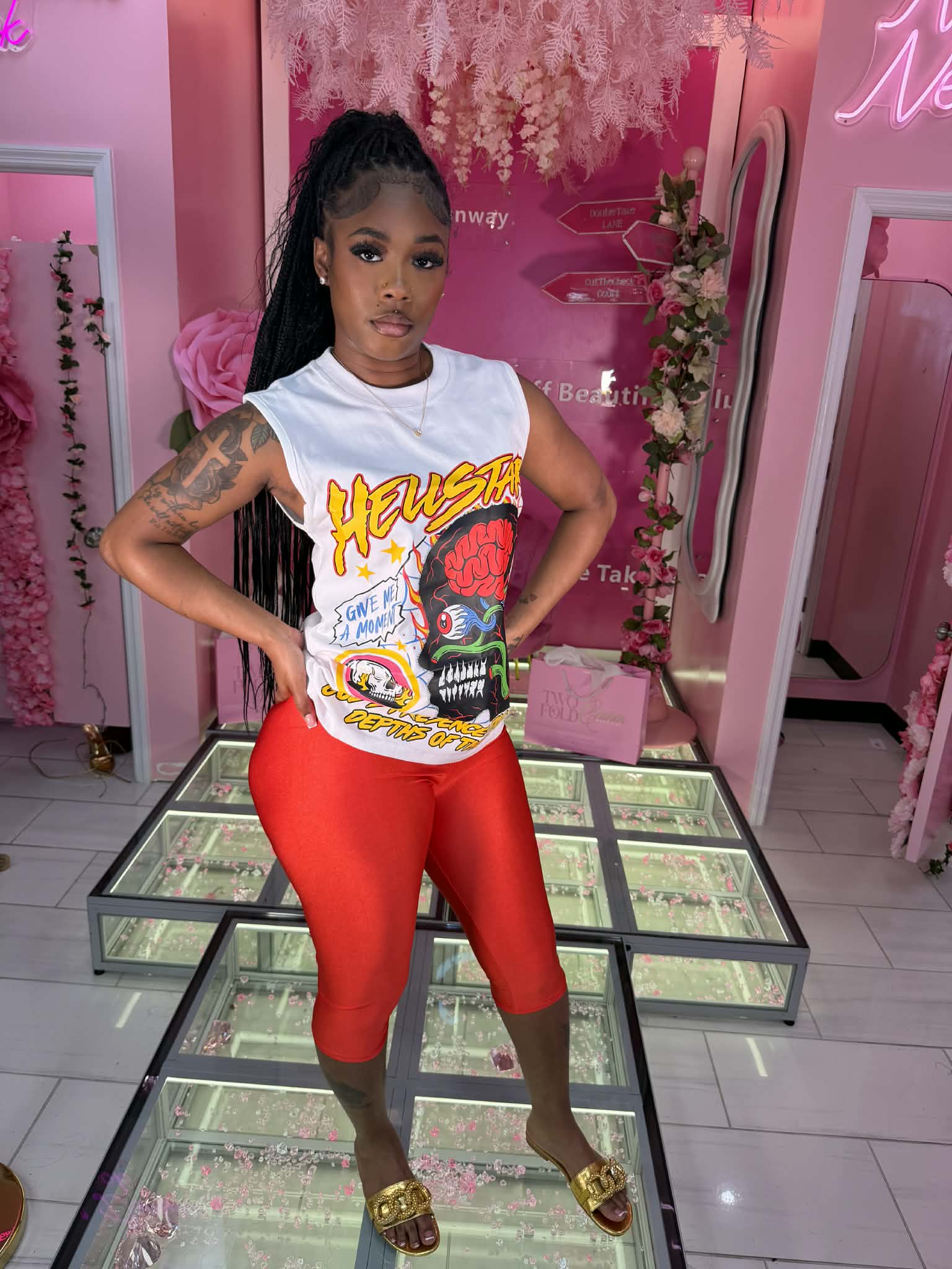 The Ruby Chic Capri Tights