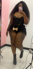 The Corset Top and Ruffle Short Set
