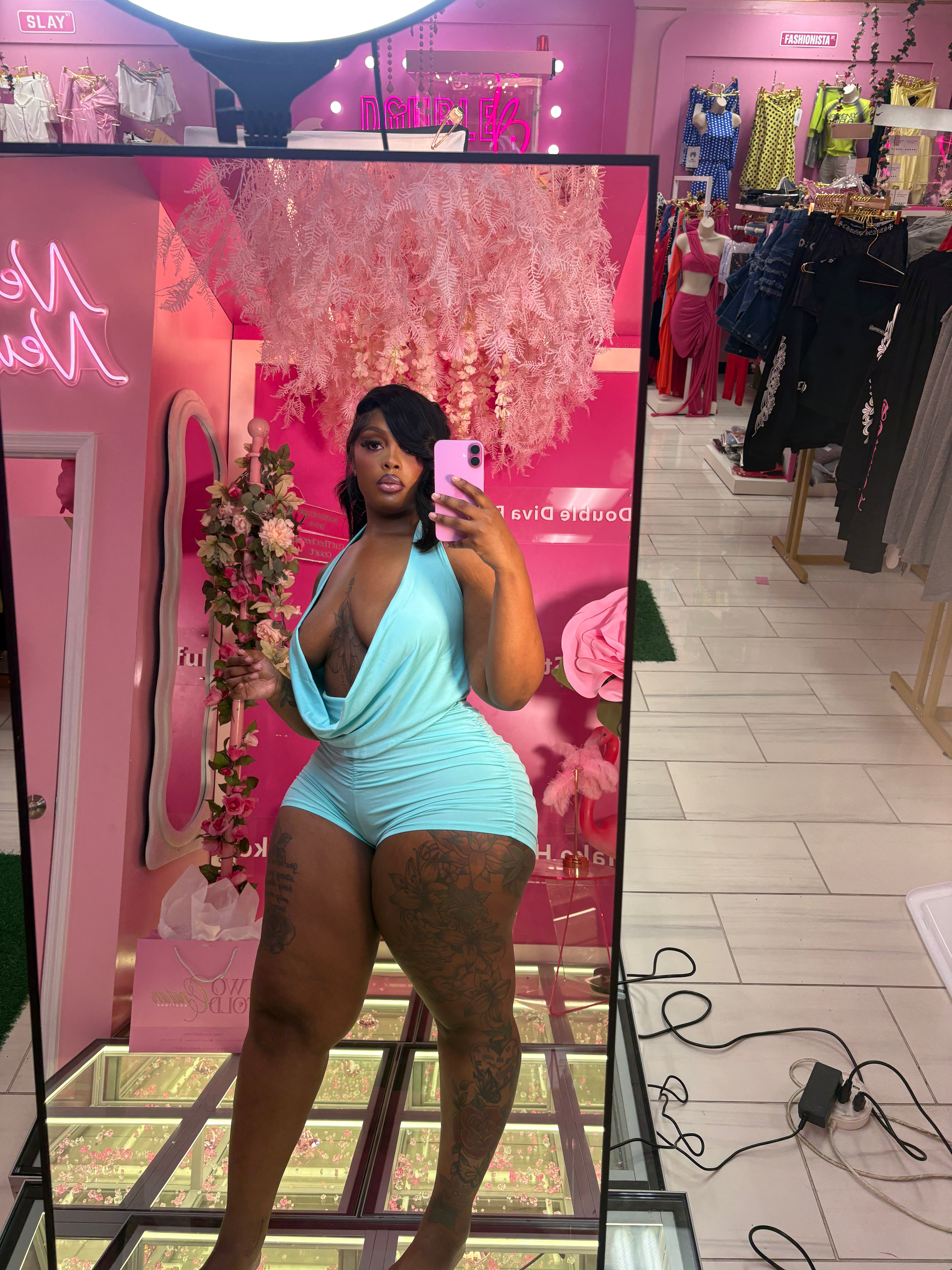 The Bluey Silk short Set