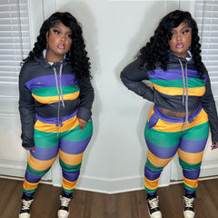 Nola Pride Jogger-Set (Mardi Gras)