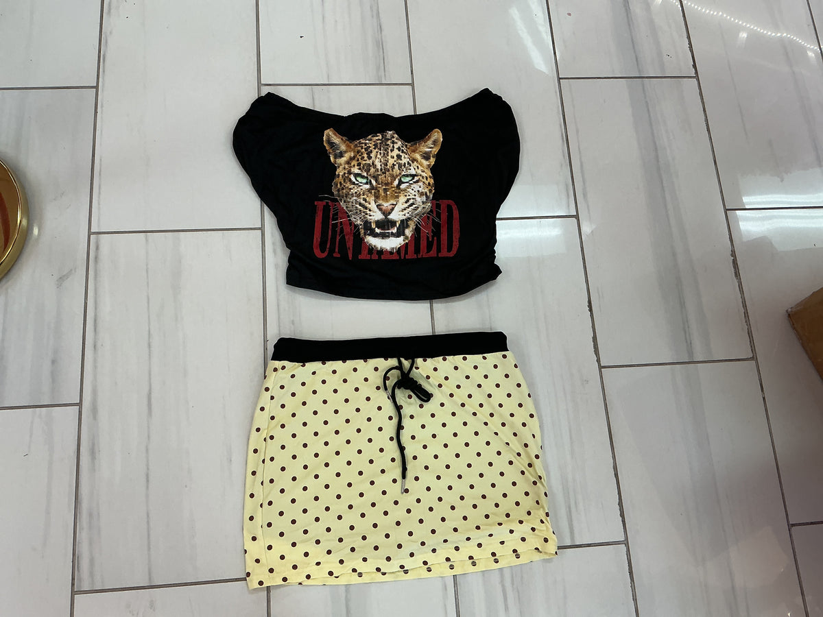 The WildCat Skirt Set