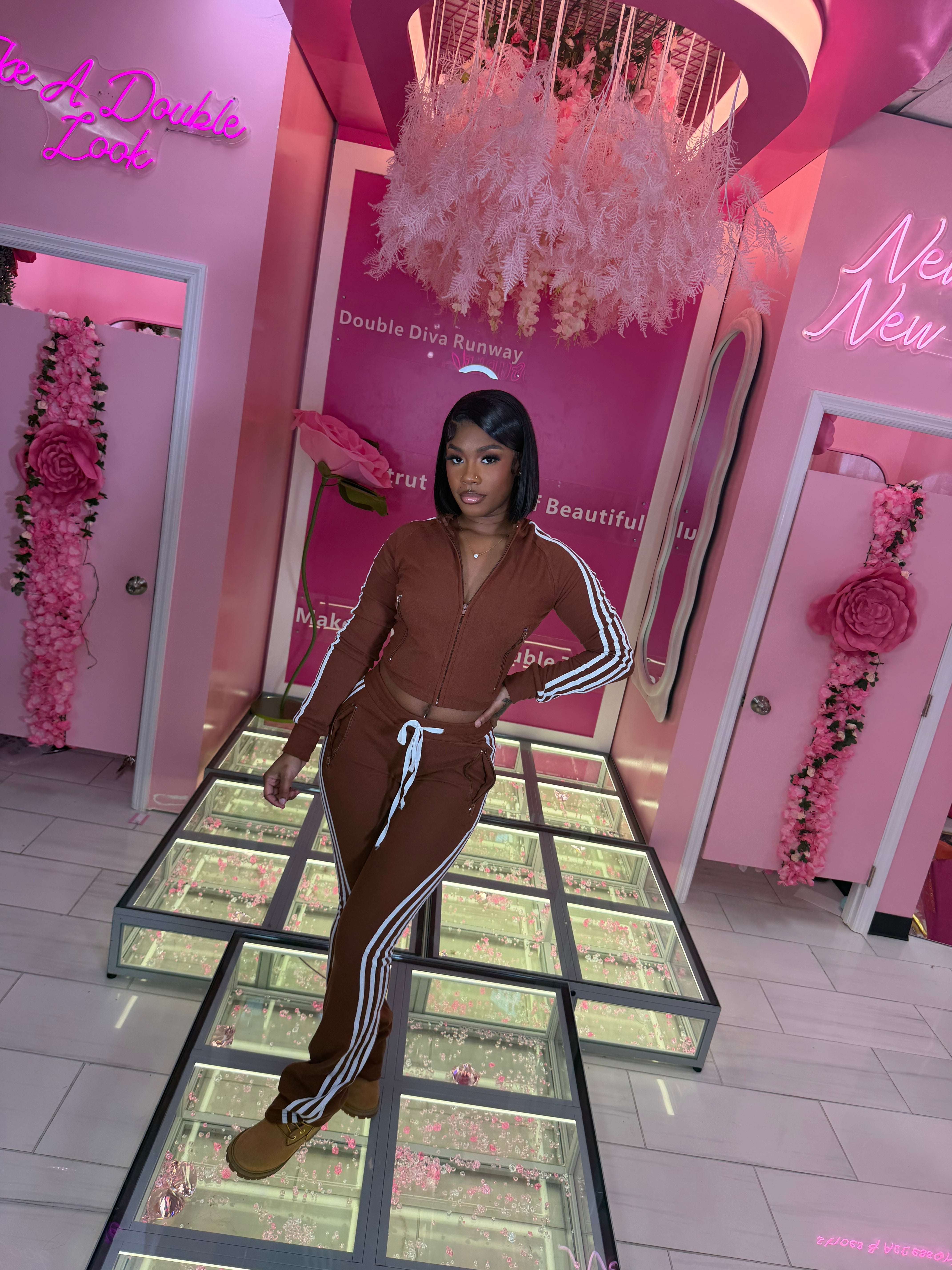 Solid & Stripes Active Jacket and Pant Set