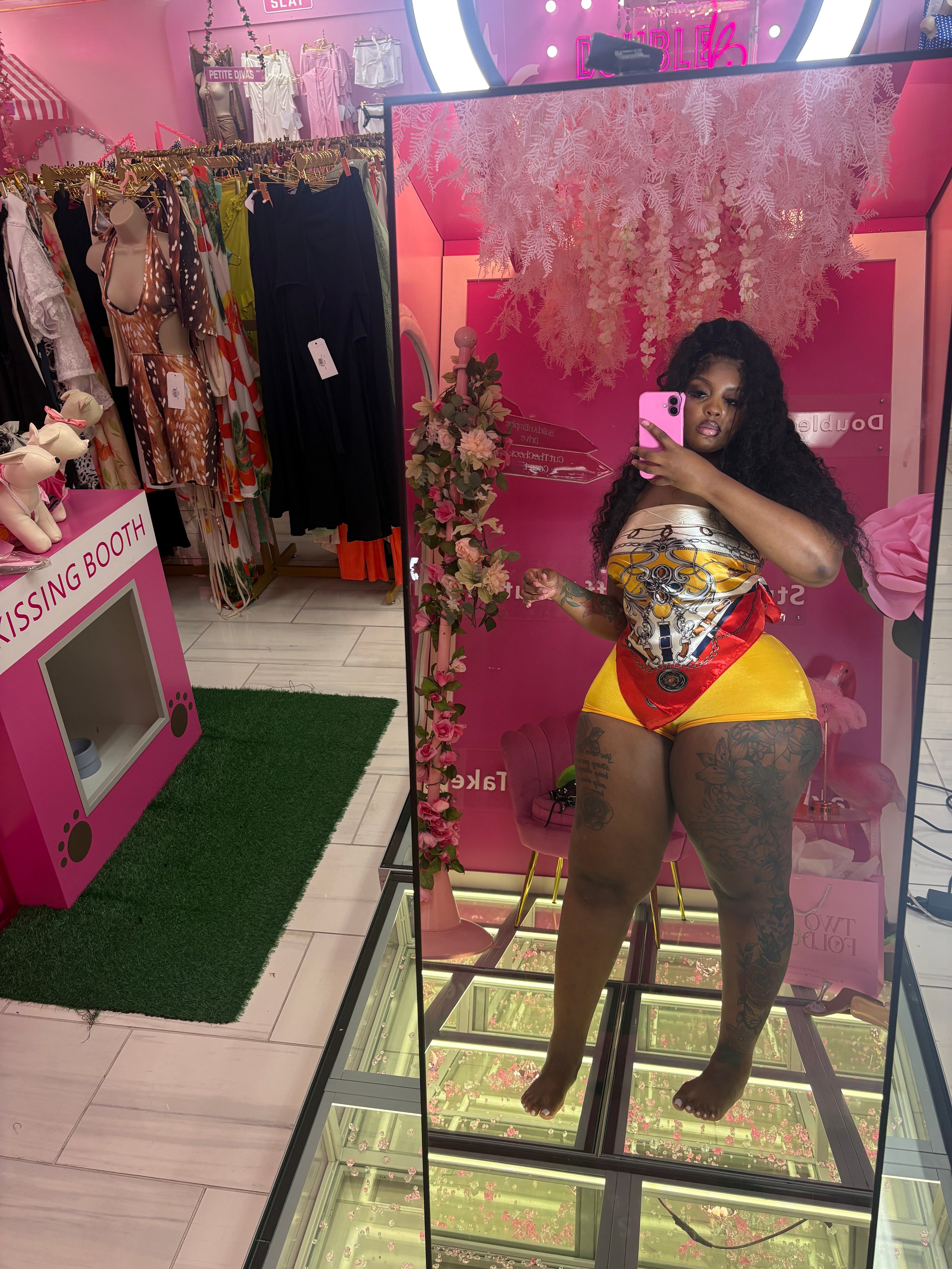 The Scarf short Set