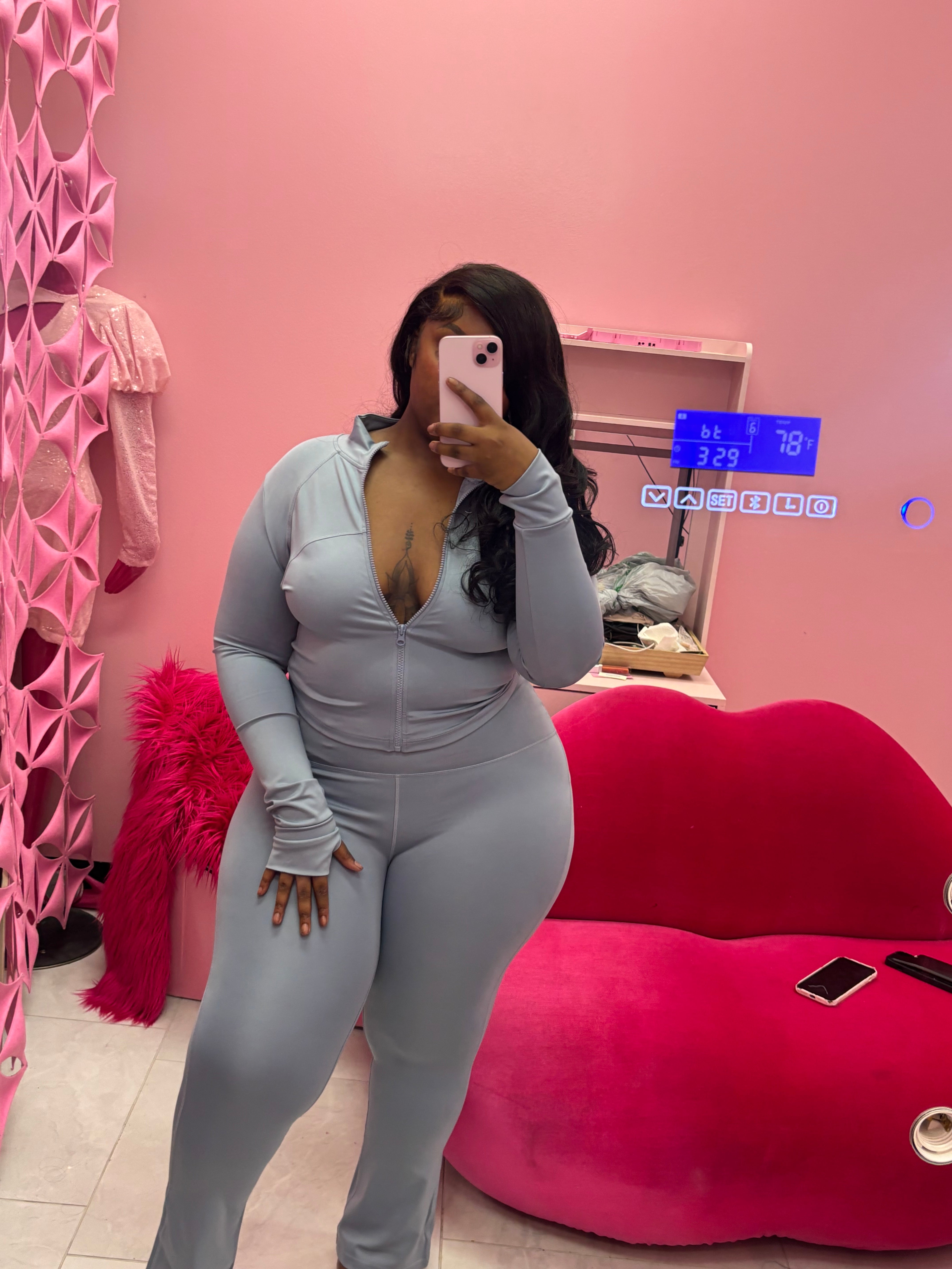 The Yoga Jacket and pants set