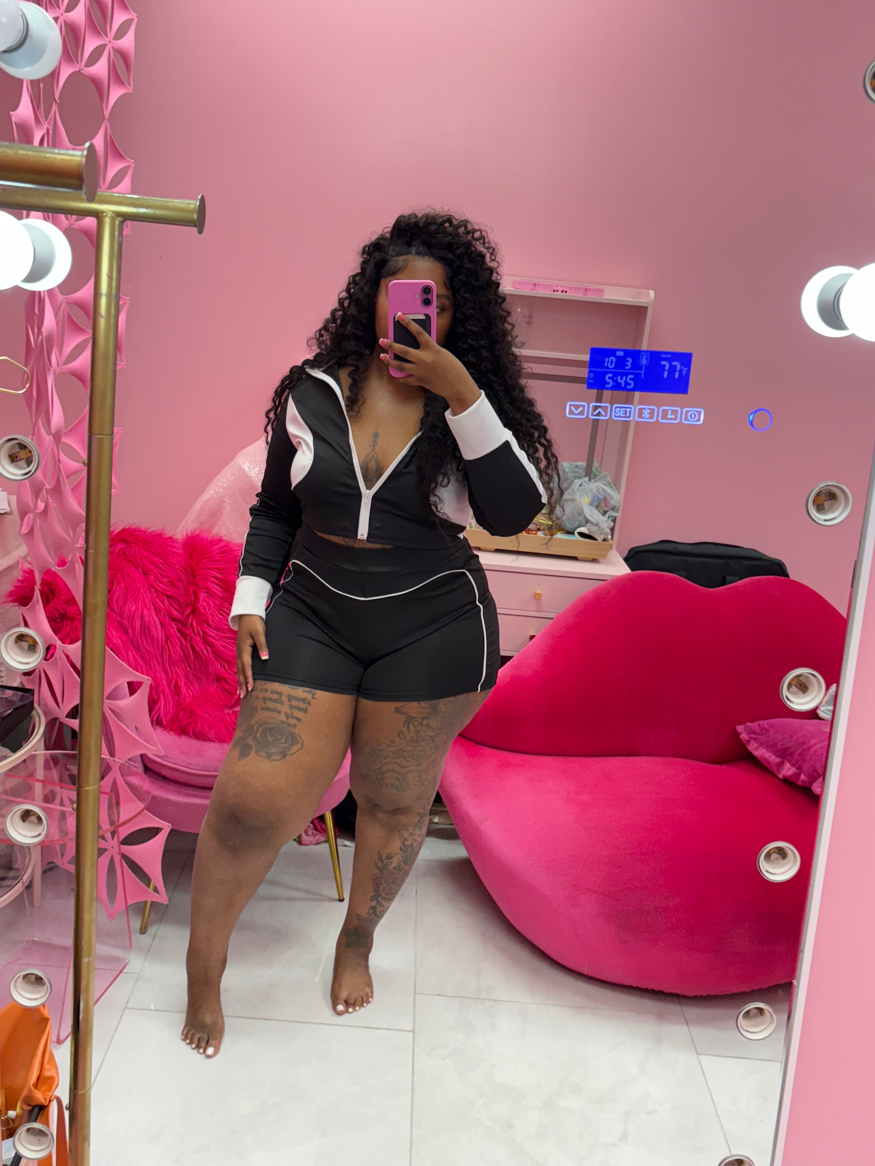 The Patchwork Short Set