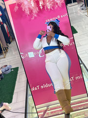 Fast Lane Zipper Track Suit