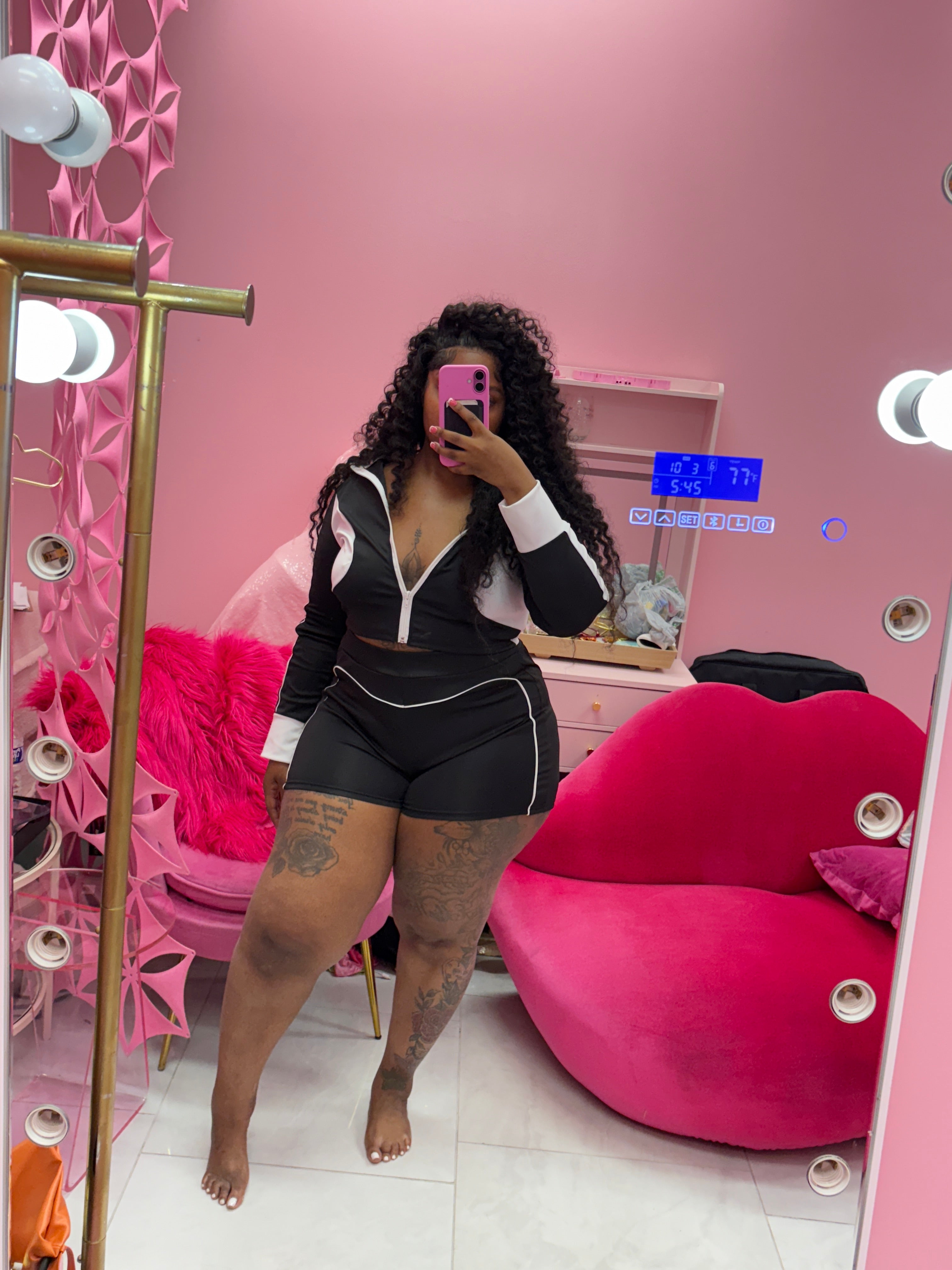 The Patchwork Short Set