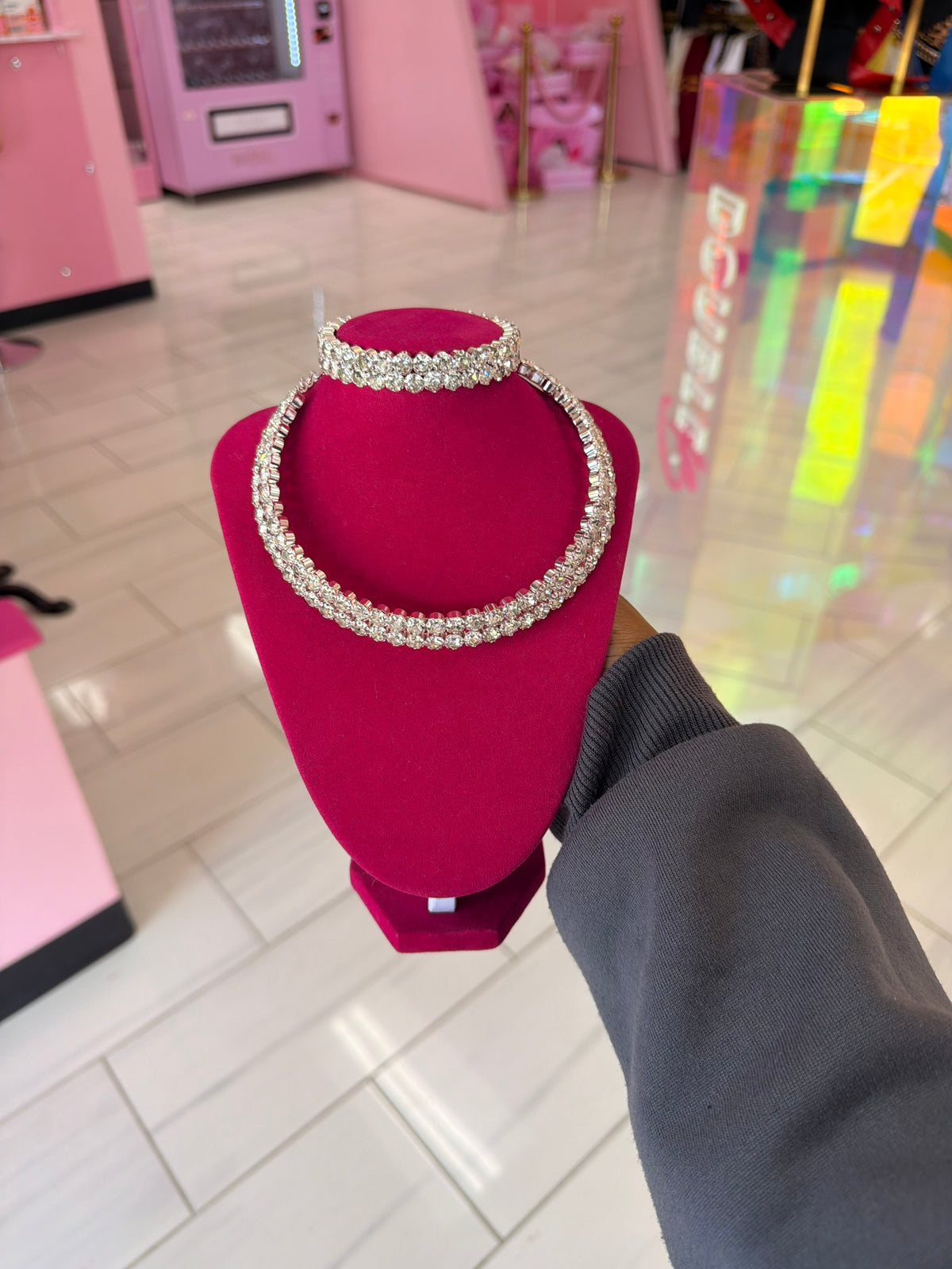 Diamond necklace Set