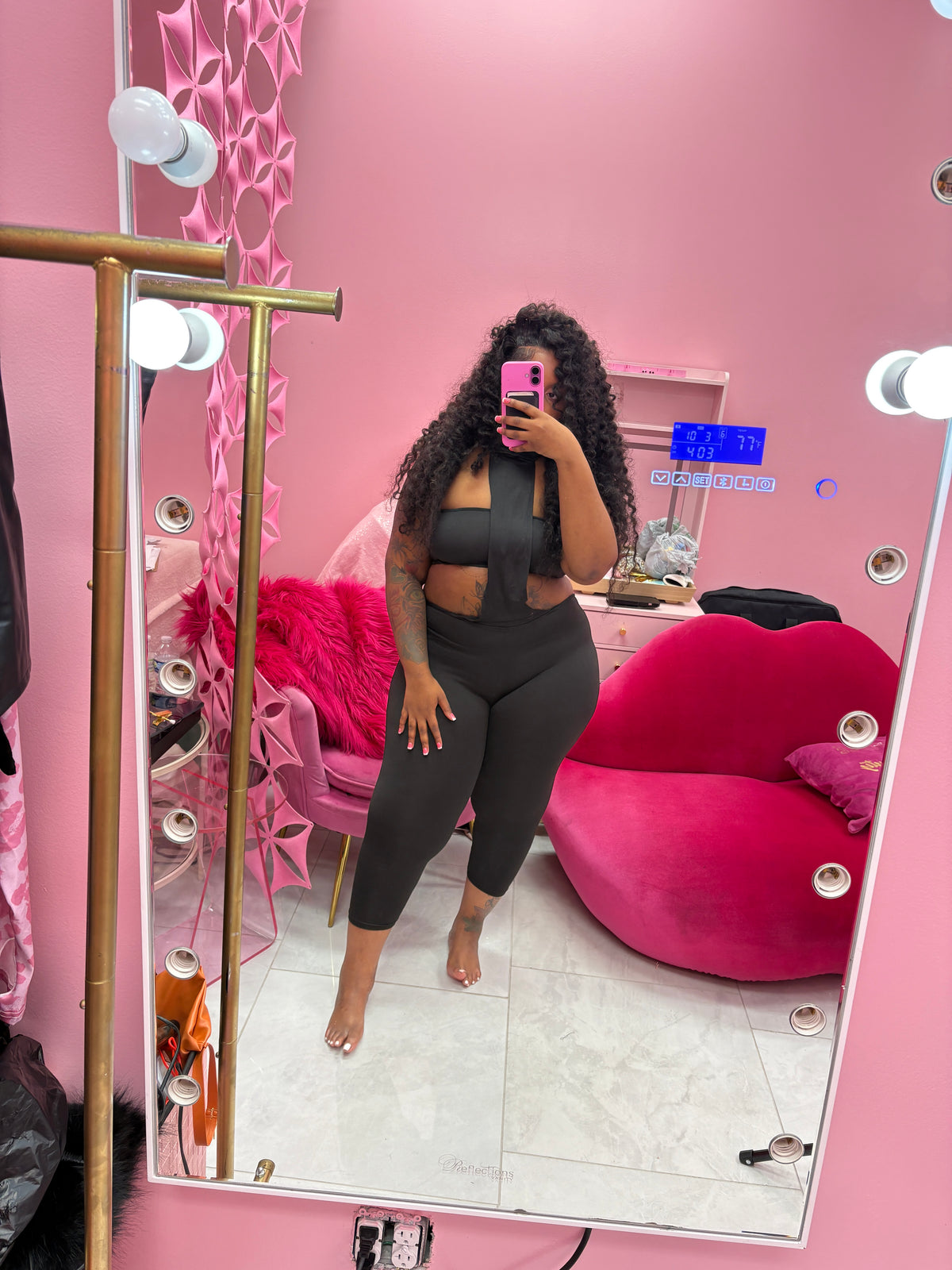 Bandage Top & Halter Jumper