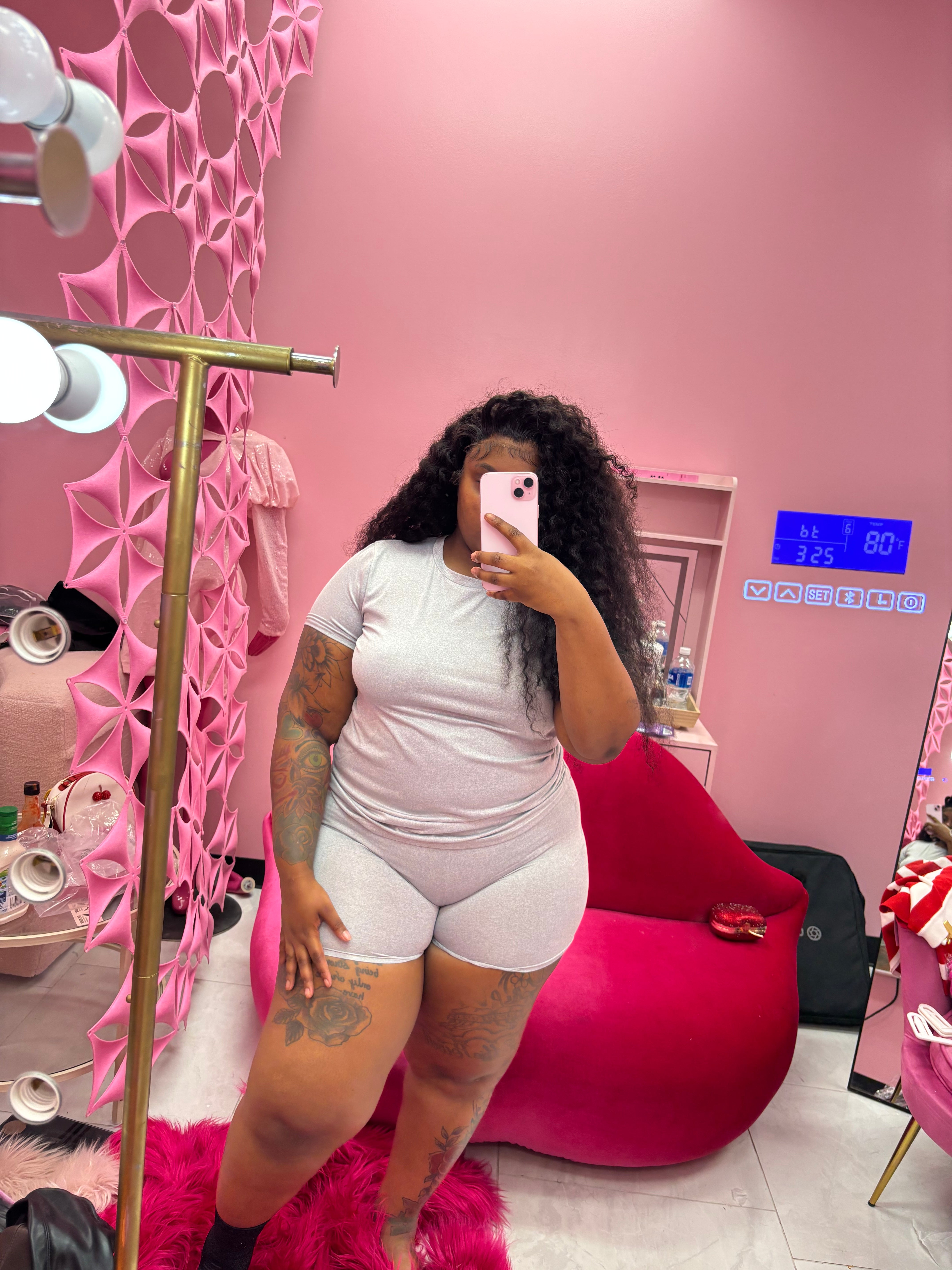 Simple Chick Lounge Set (comes in plus size )