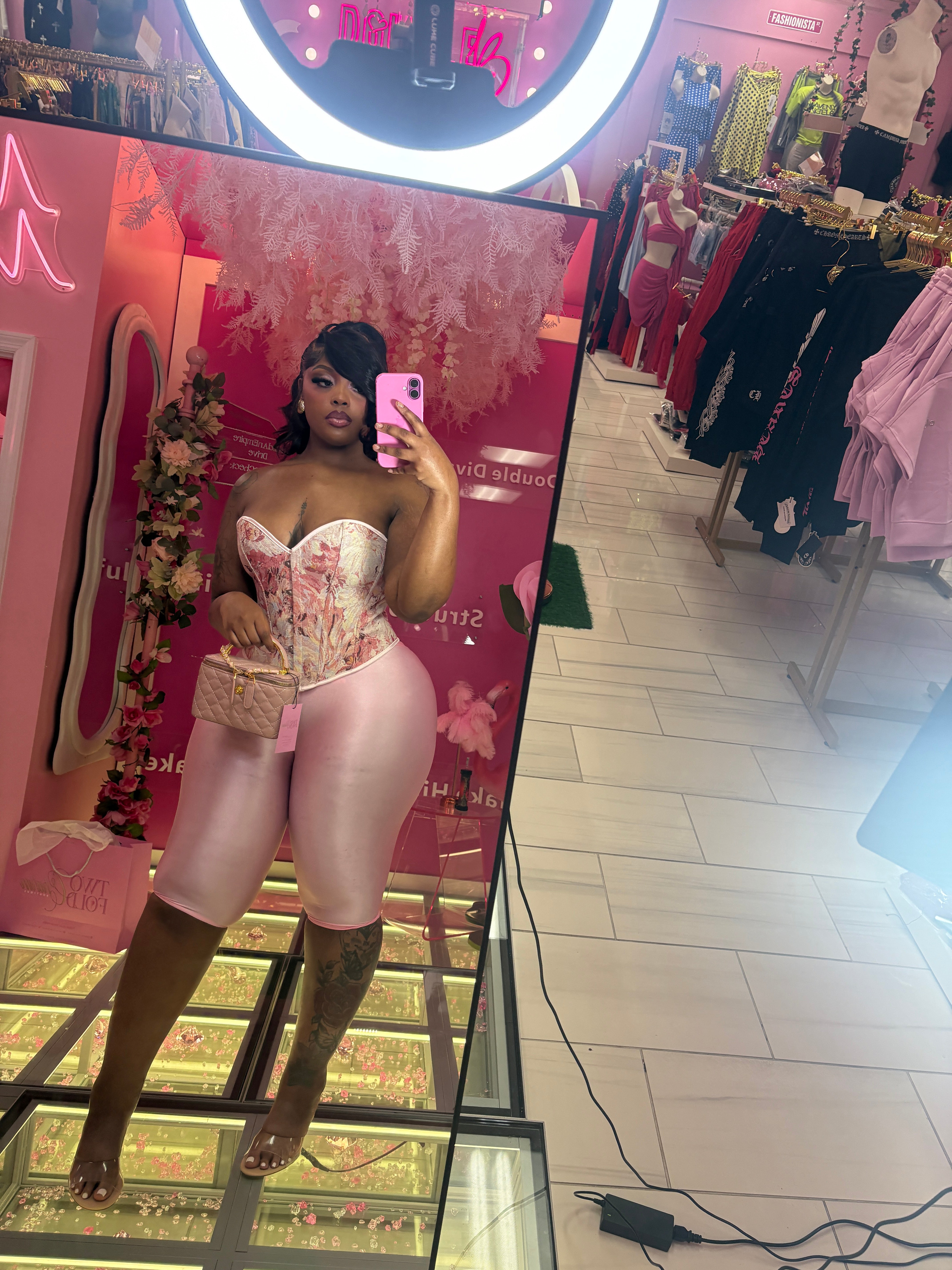 The Pretty Girl Rock Corset Set